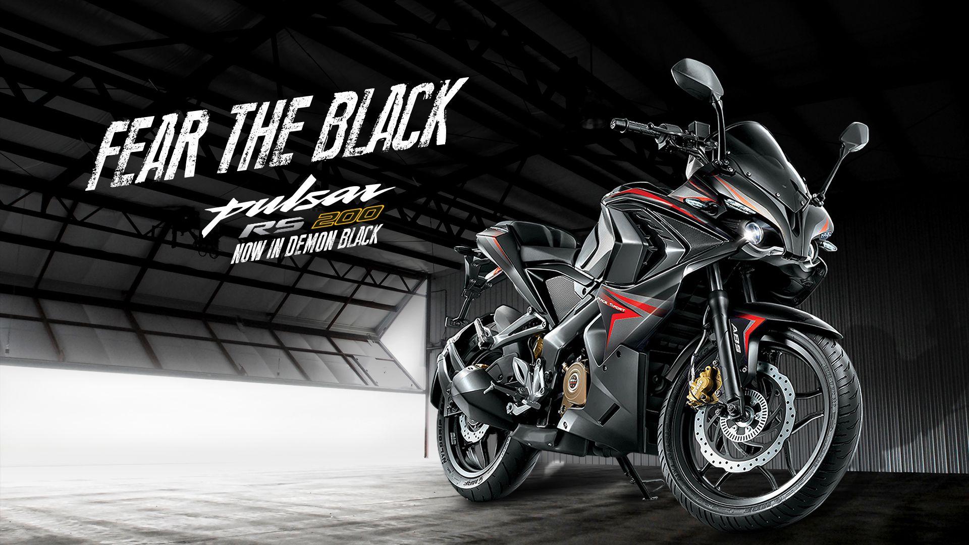 1920x1080 Bajaj Pulsar RS200 'Demon Black' Wallpaper