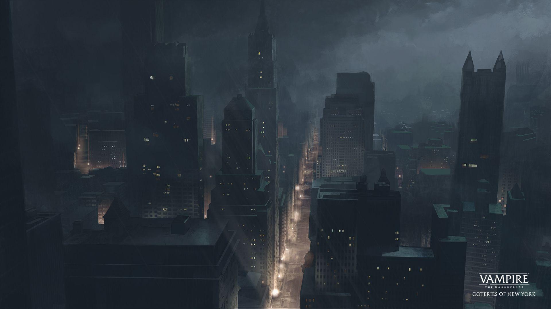 1920x1080 Vampire: The Masquerade of New York Wallpaper
