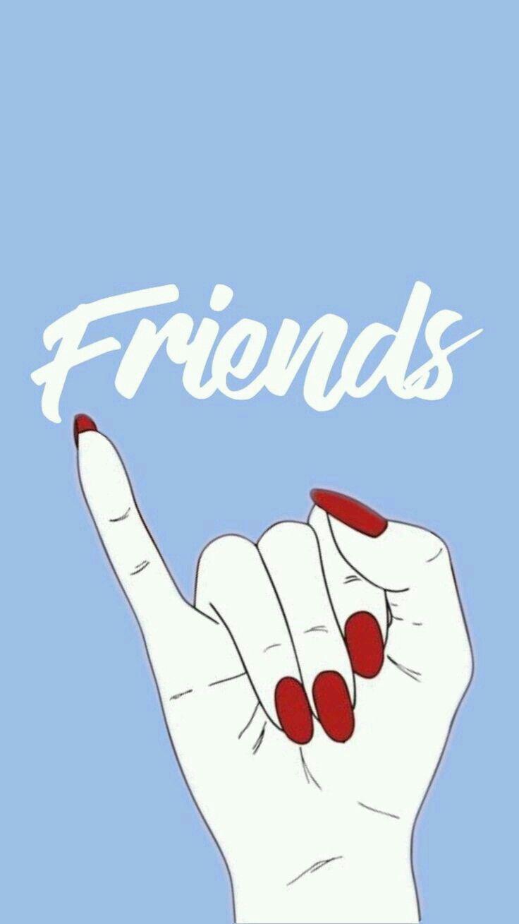 736x1309 Half half. Friends wallpaper
