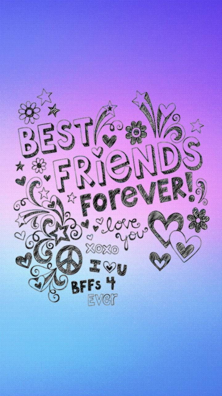 720x1280 Best friends forever wallpaper