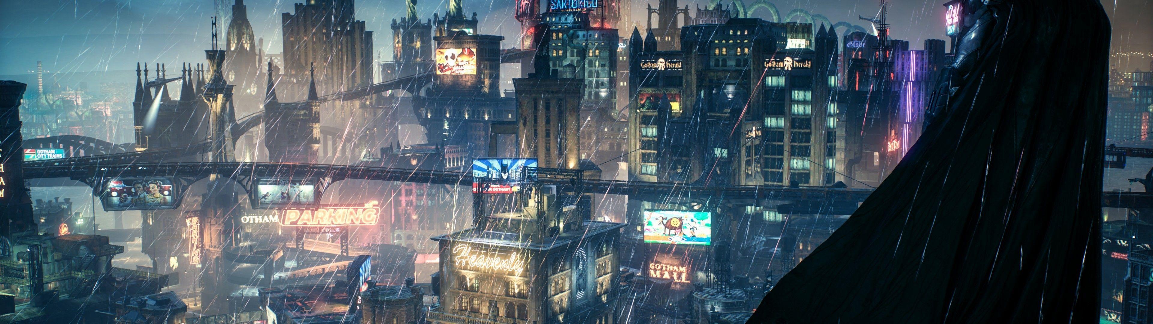 3840x1080 Awesome Futuristic City Free Wallpaper Id