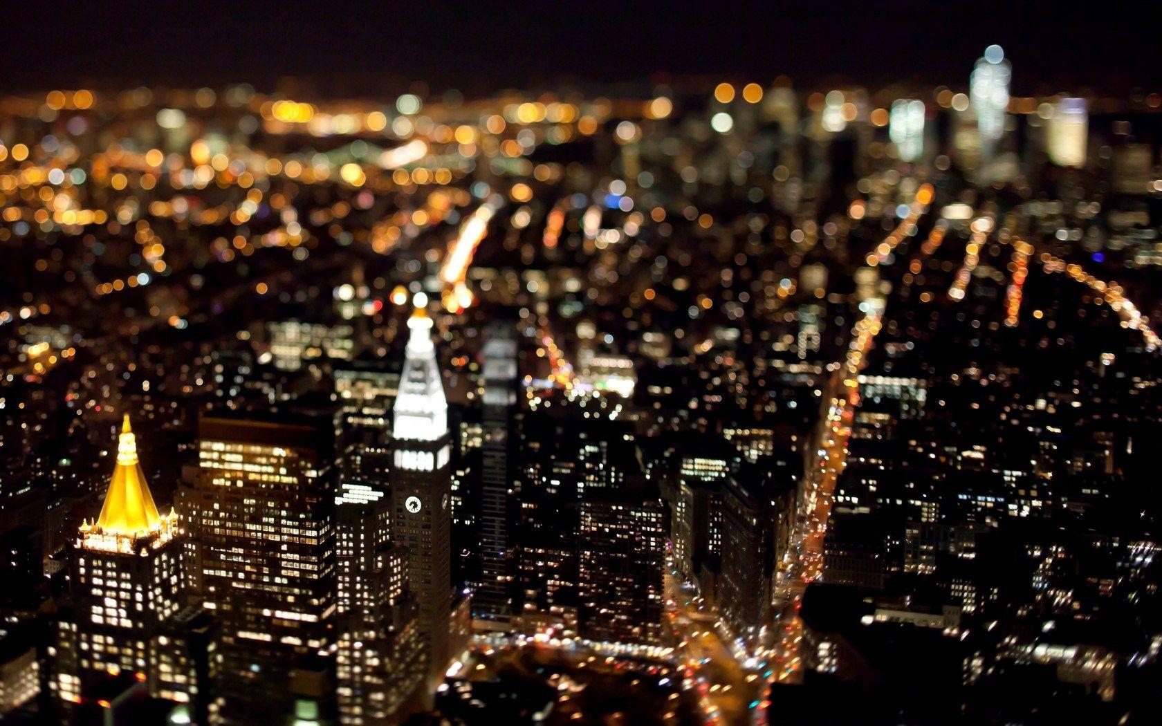 1680x1050 Nyc At Night Wallpaper