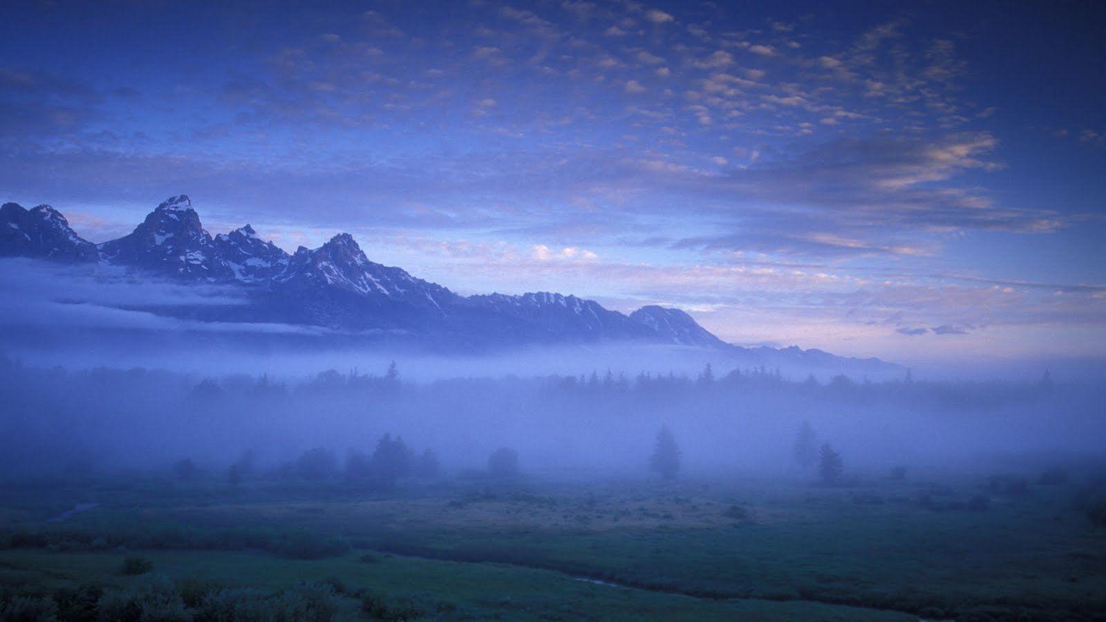 1600x900 Desktop Wallpaper: Beautiful Cold Landscapes Full HD Wallpaper