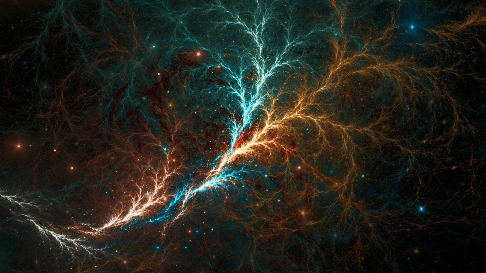 1600x900 Cold Galaxy Wallpaper
