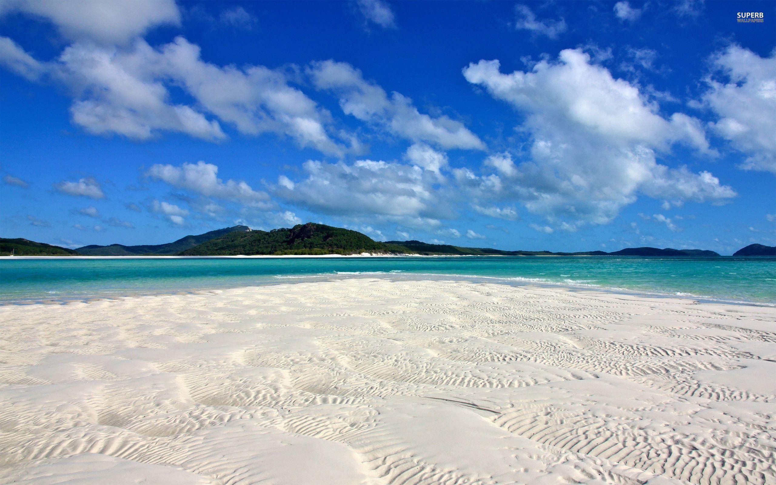 2560x1600 Sand Beach Wallpaper