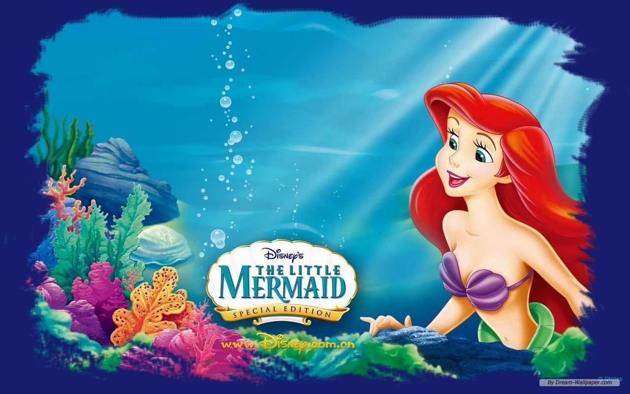 1280x800 Free Cartoon HD Desktop Wallpaper for Widescreen. High Definition: Little Mermaid HD Wallpaper