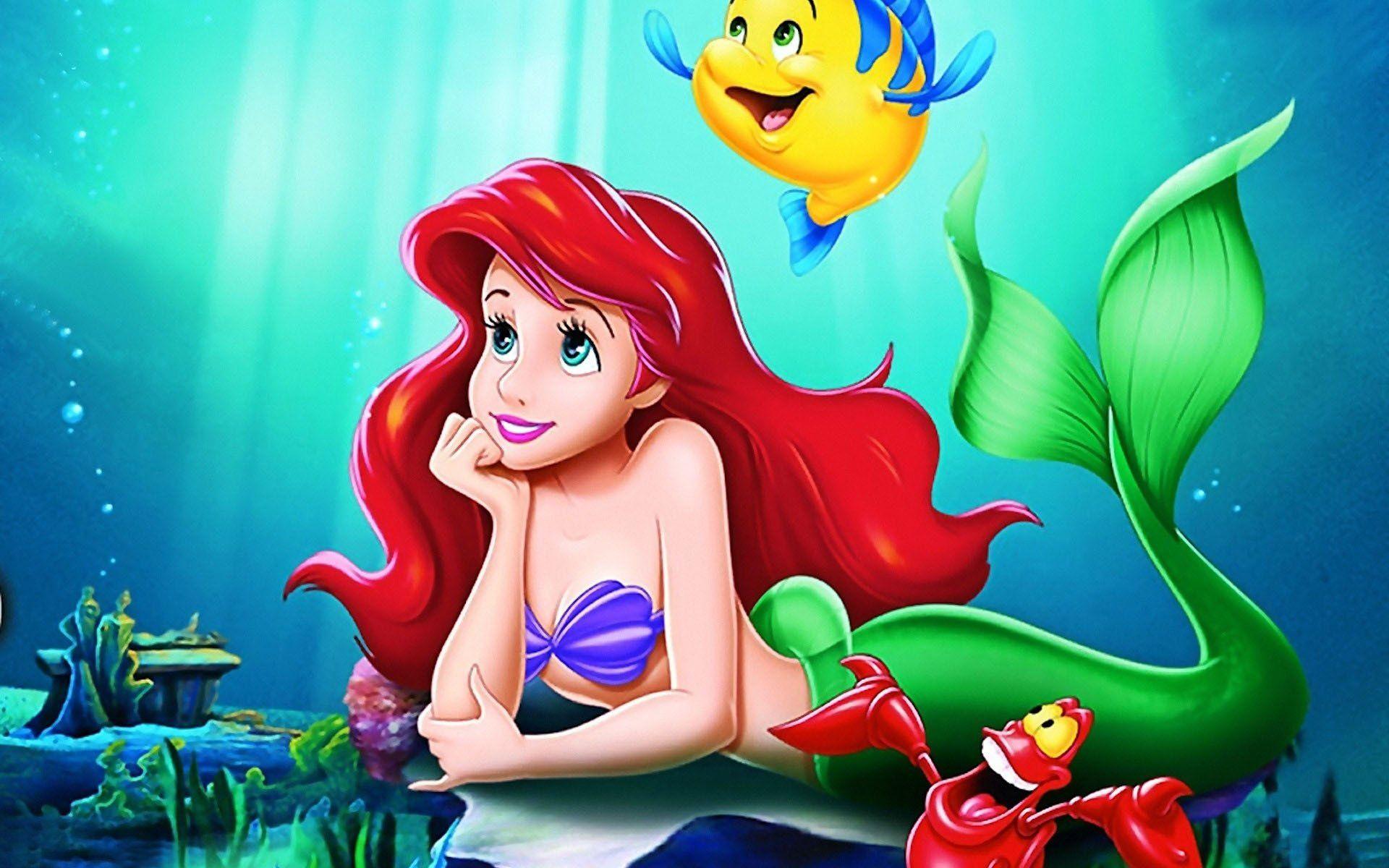 1920x1200 The Little Mermaid HD Wallpaper