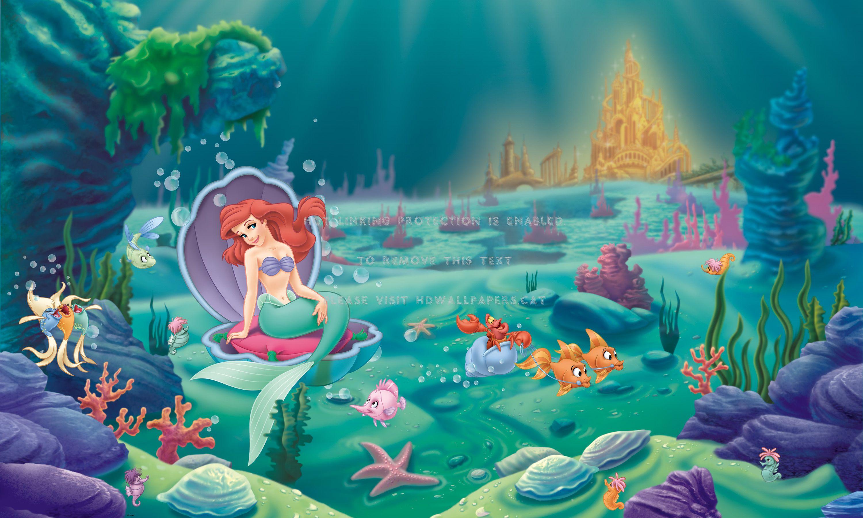 Little Mermaid HD Wallpapers - Top Free Little Mermaid HD Backgrounds ...