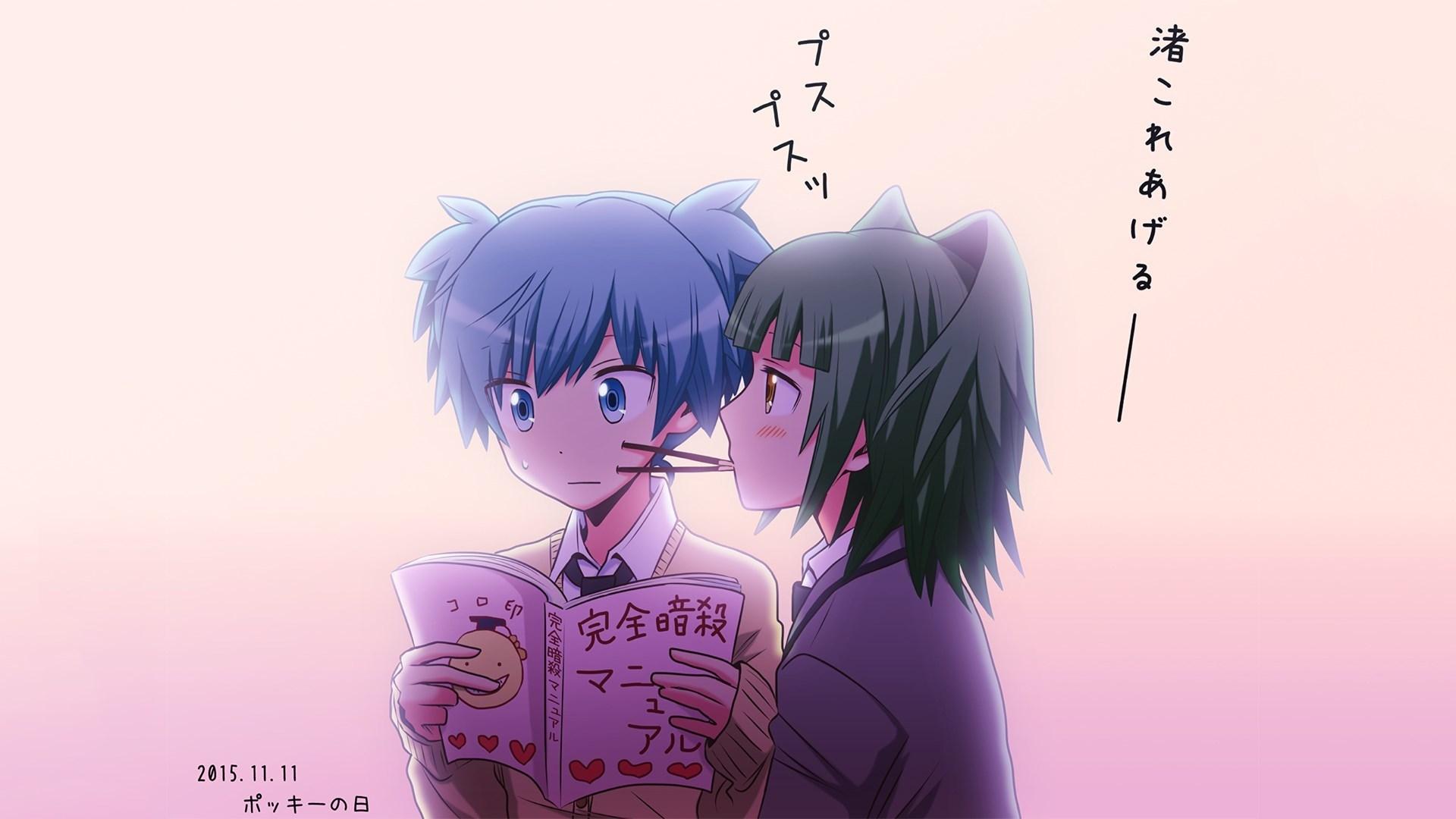 1920x1080 Anime Assassination Classroom Nagisa And Kayano Wallpaper & Background Download