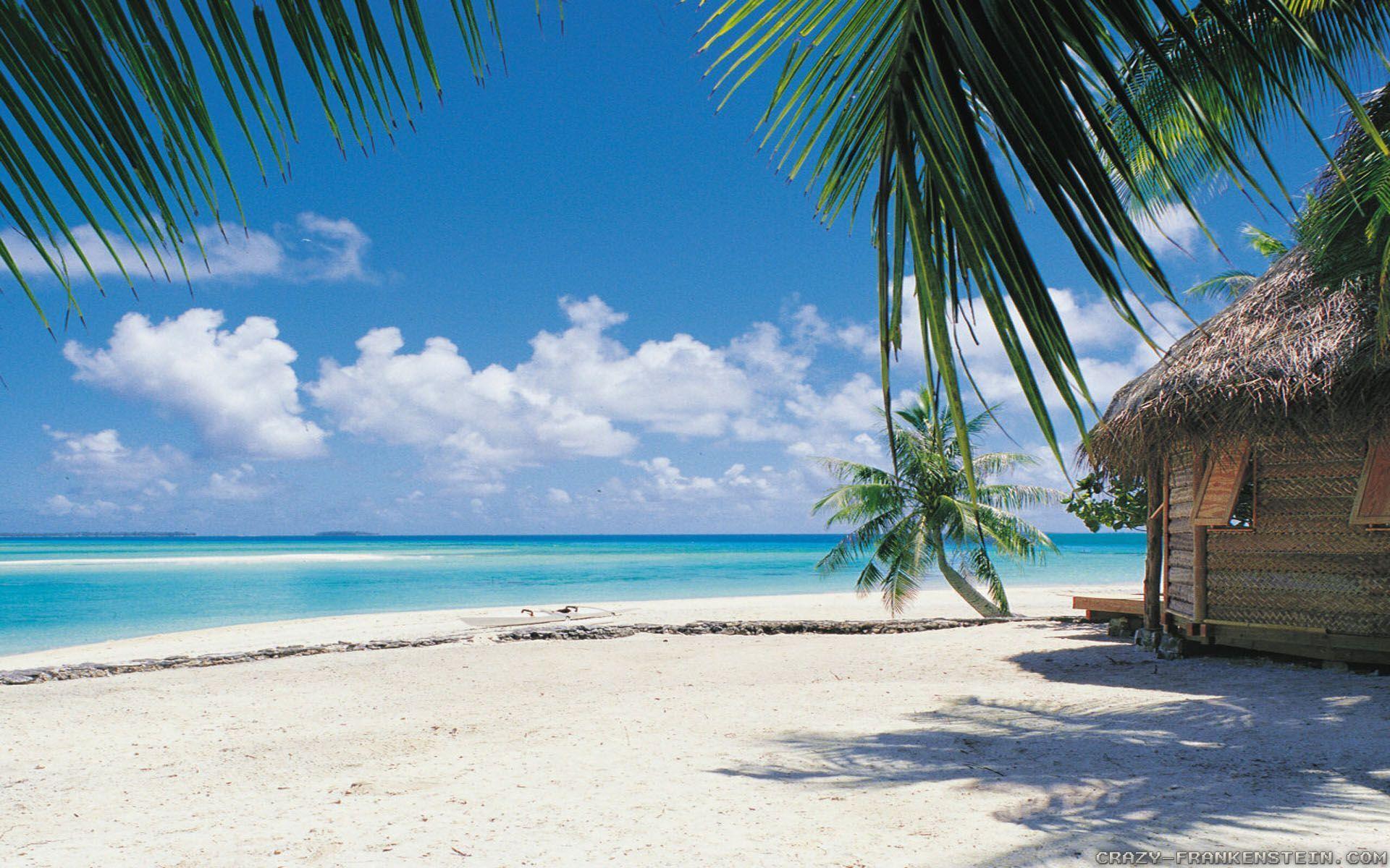 1920x1200 Summer Beach Background