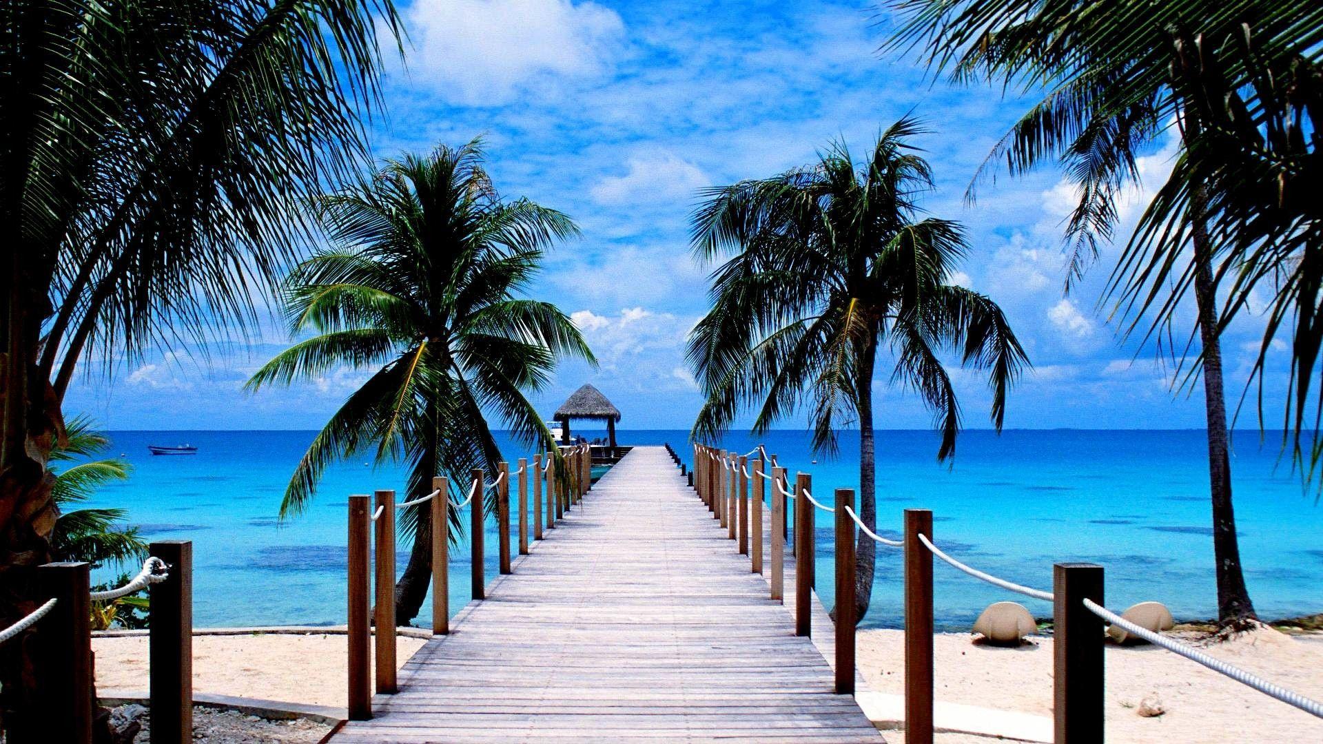 1920x1080 Summer Beaches Wallpaper