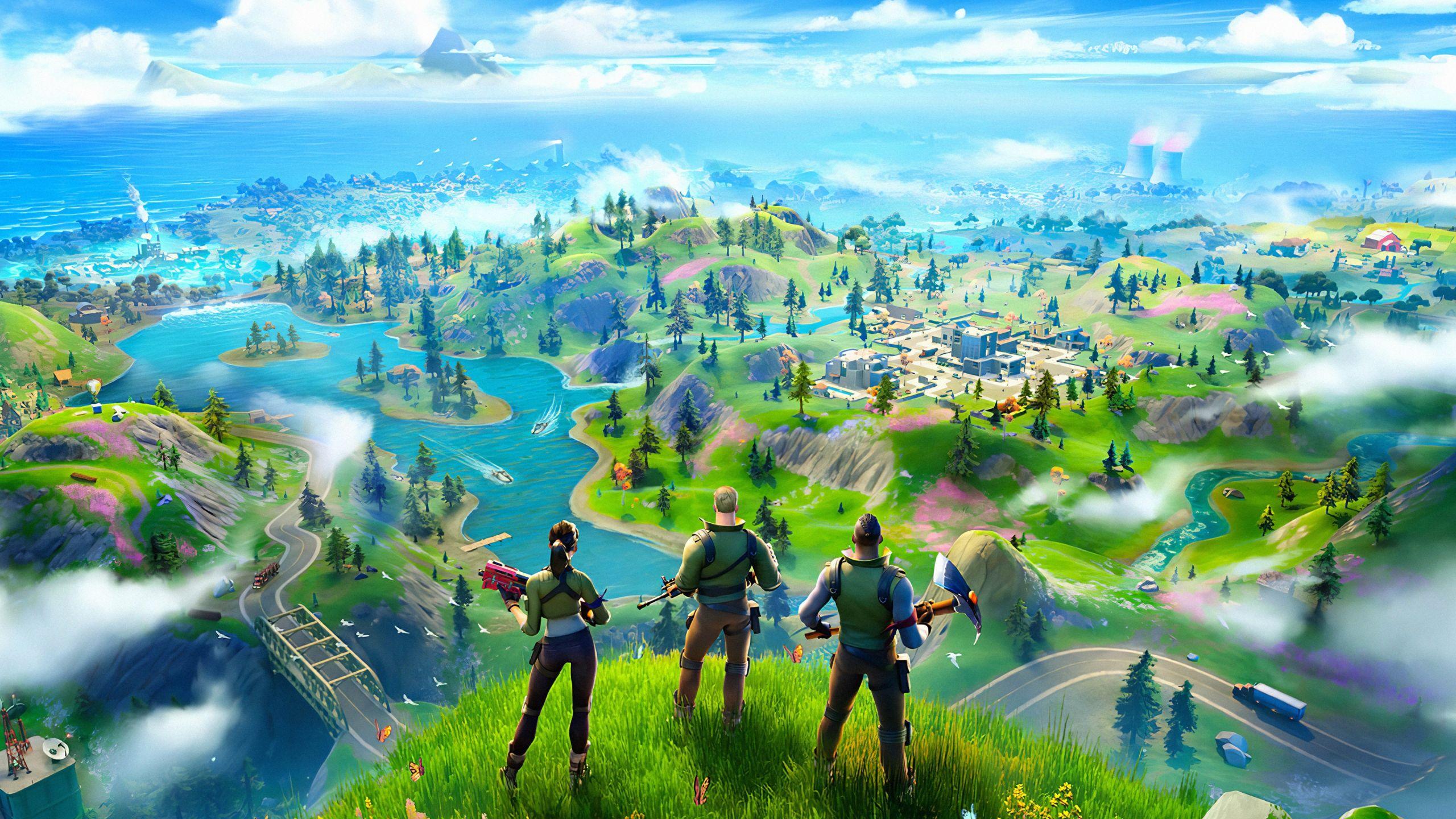 2560x1440 Fortnite Chapter 2 Wallpaper 4k Ultra HD
