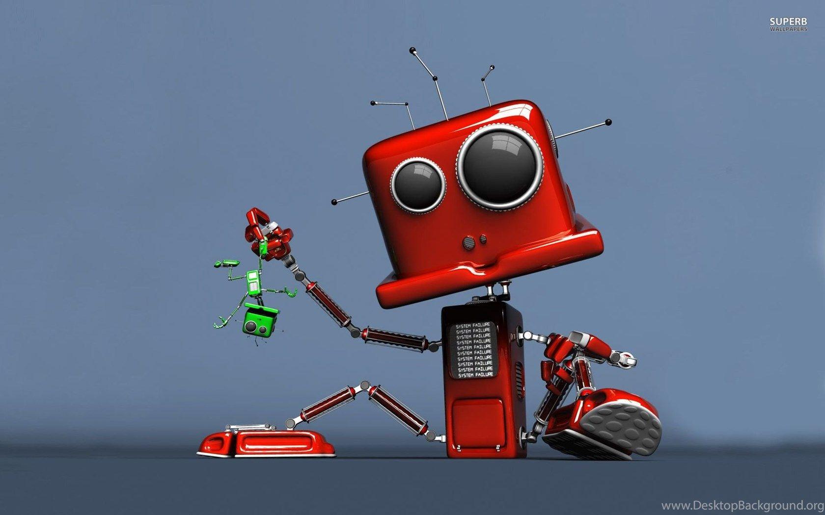 Blue Robot Wallpapers - Top Free Blue Robot Backgrounds - WallpaperAccess