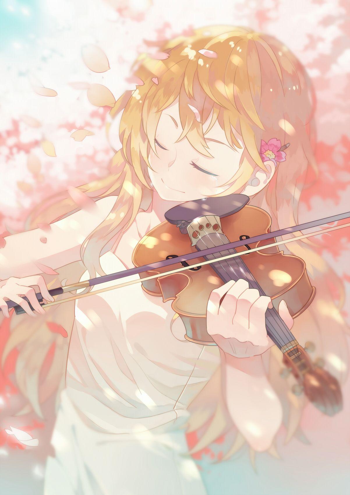 1202x1700 Miyazono Kaori wa Kimi no Uso Wallpaper