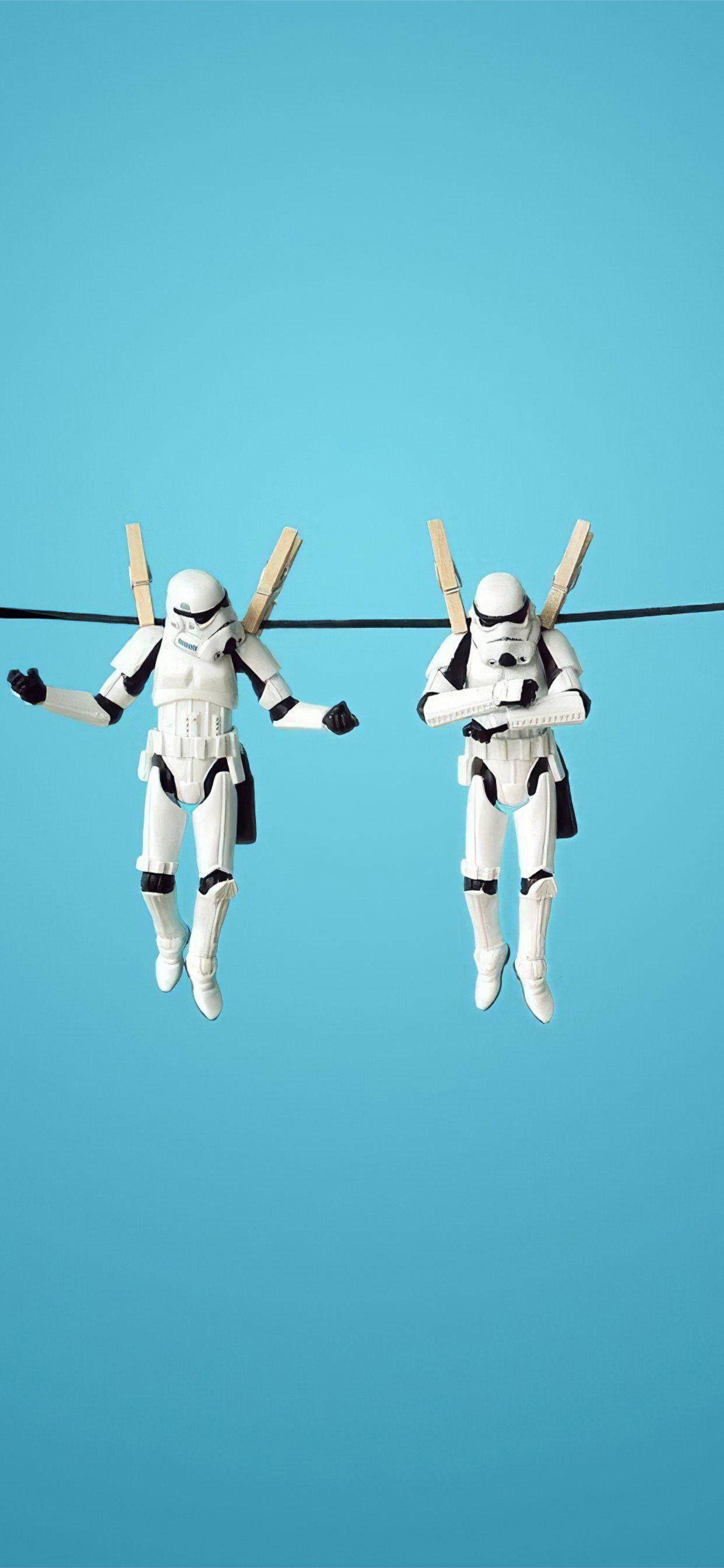 1242x2688 stormtrooper funny 4k iPhone Wallpaper Free Download