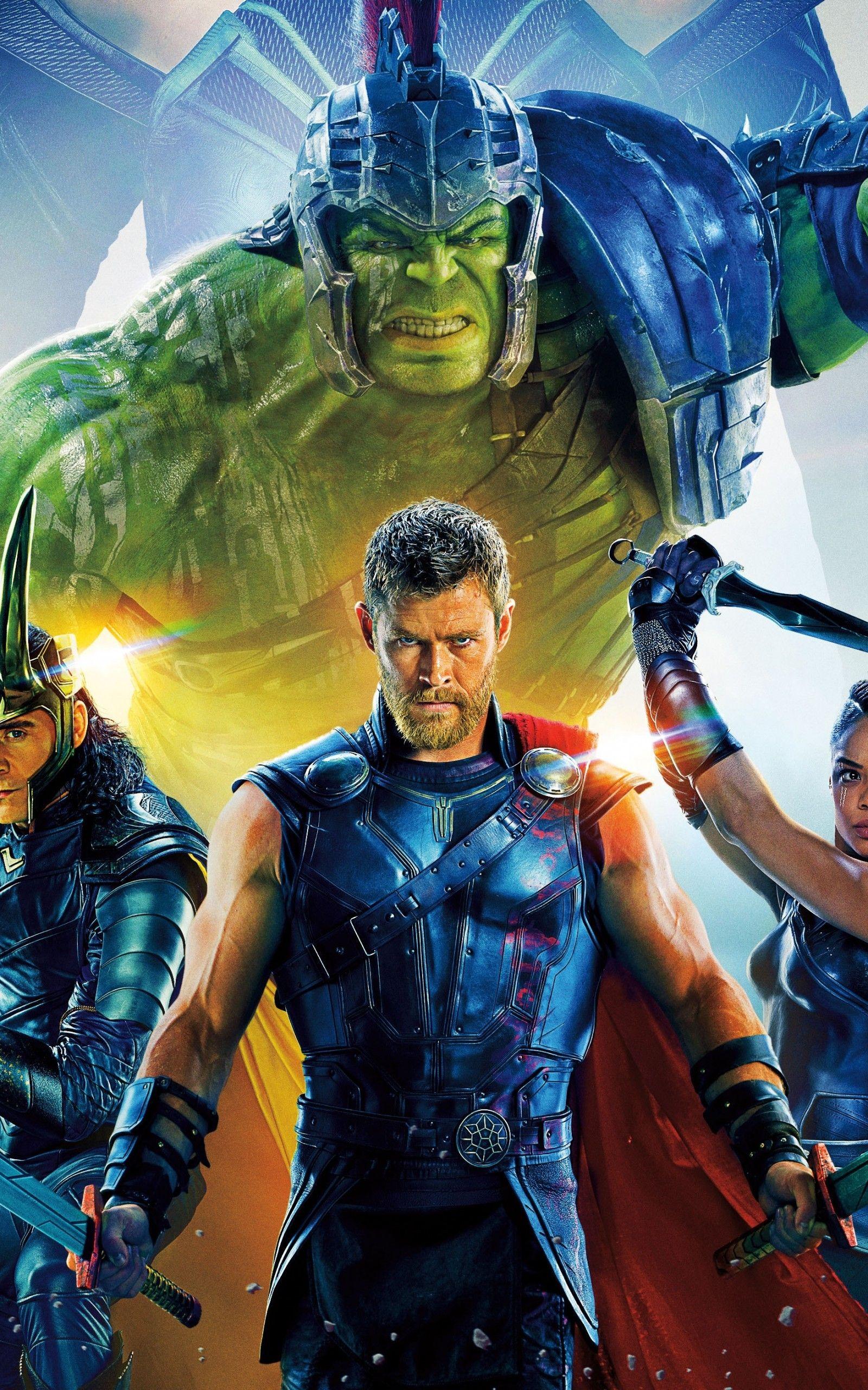 1600x2560 Download 1600x2560 Thor: Ragnarok, Valkyrie, Loki, Hulk Wallpaper for Google Nexus 10
