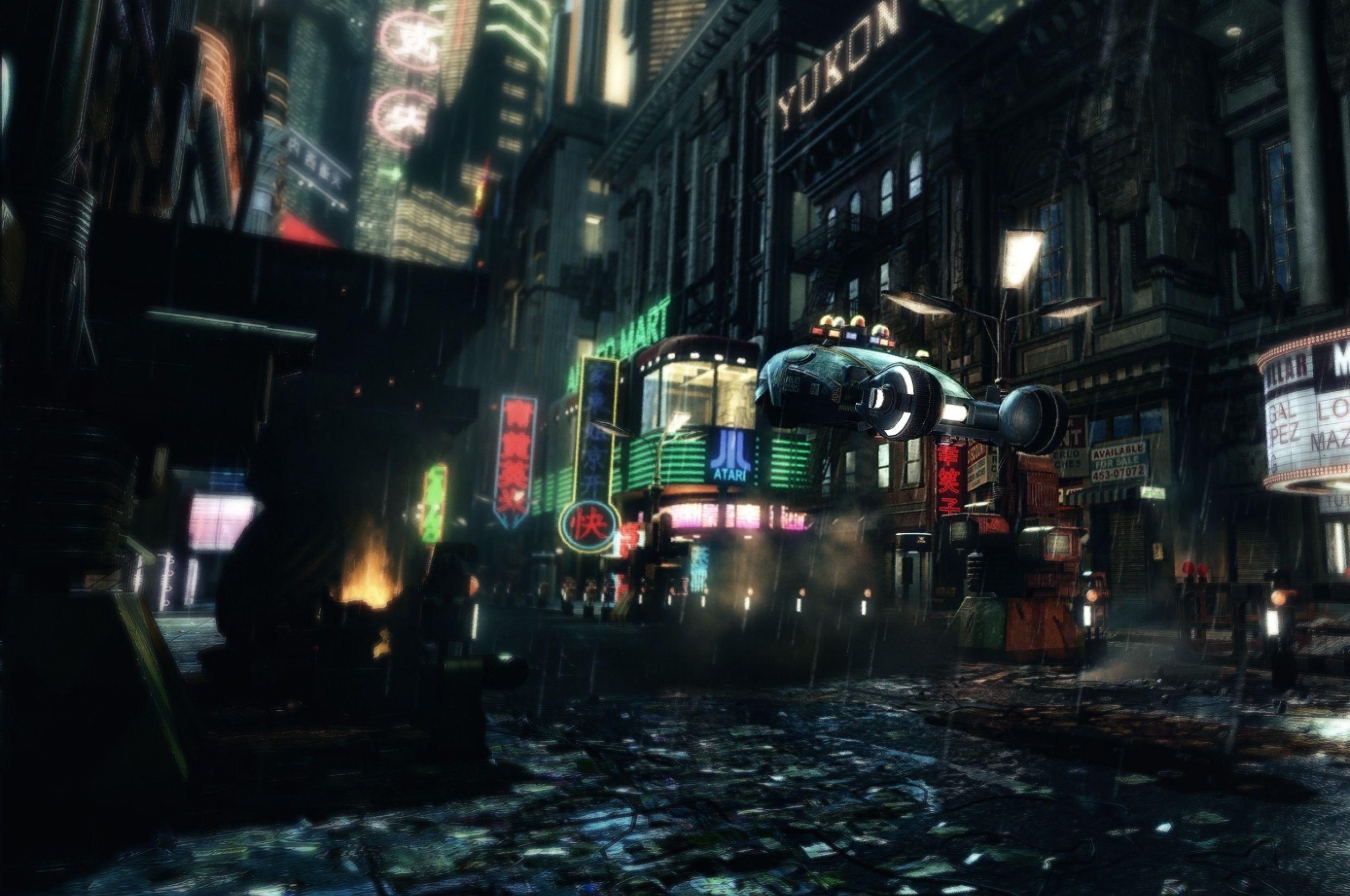 2560x1700 Free download blade runner science fiction flying cars 1900x1041