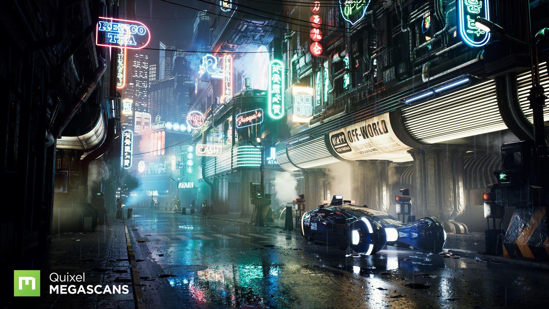 1920x1080 Blade Runner Fan Art, Wiktor Öhman
