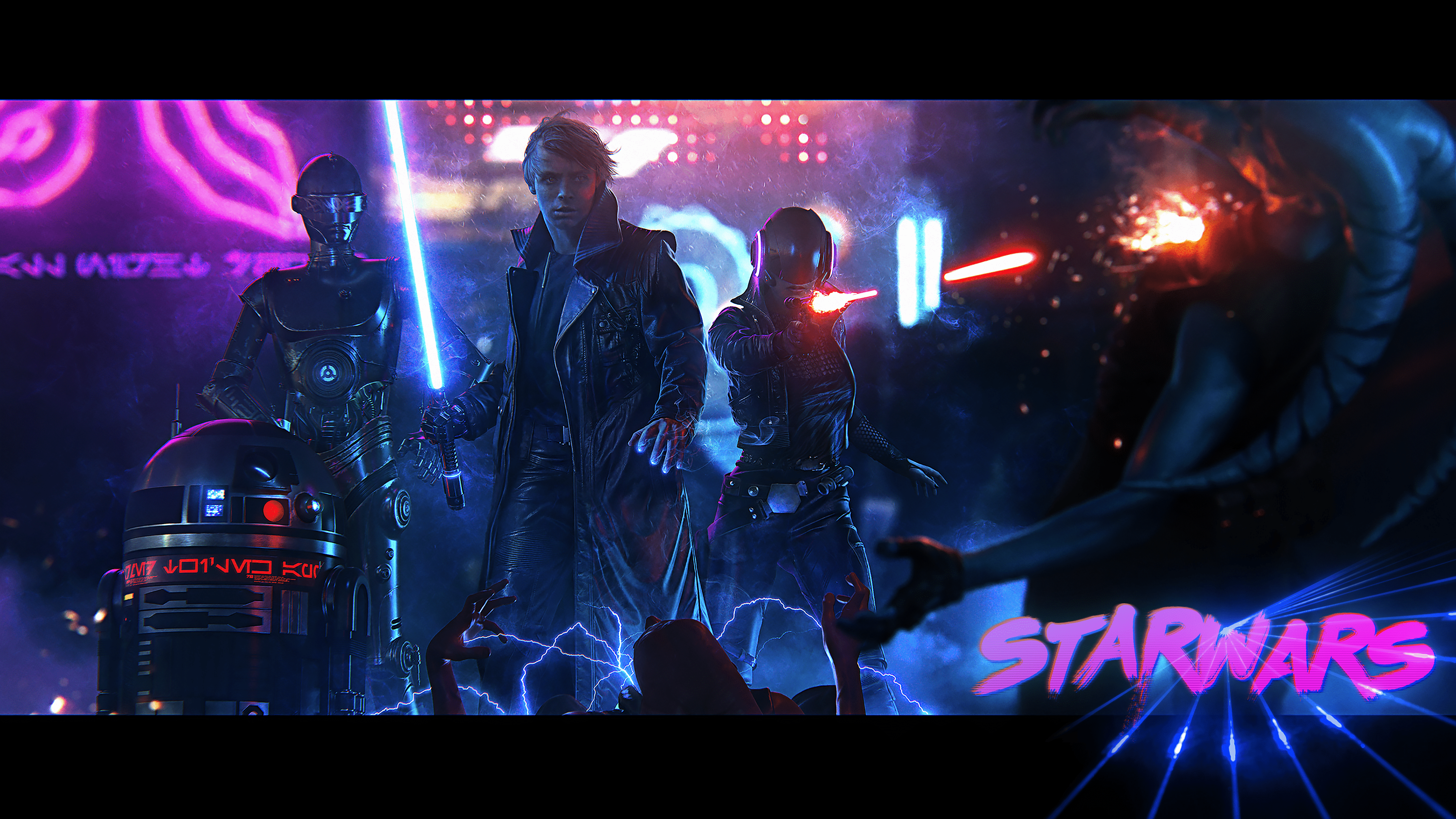 3840x2160 Jedi Blade Runner (3840x2160)