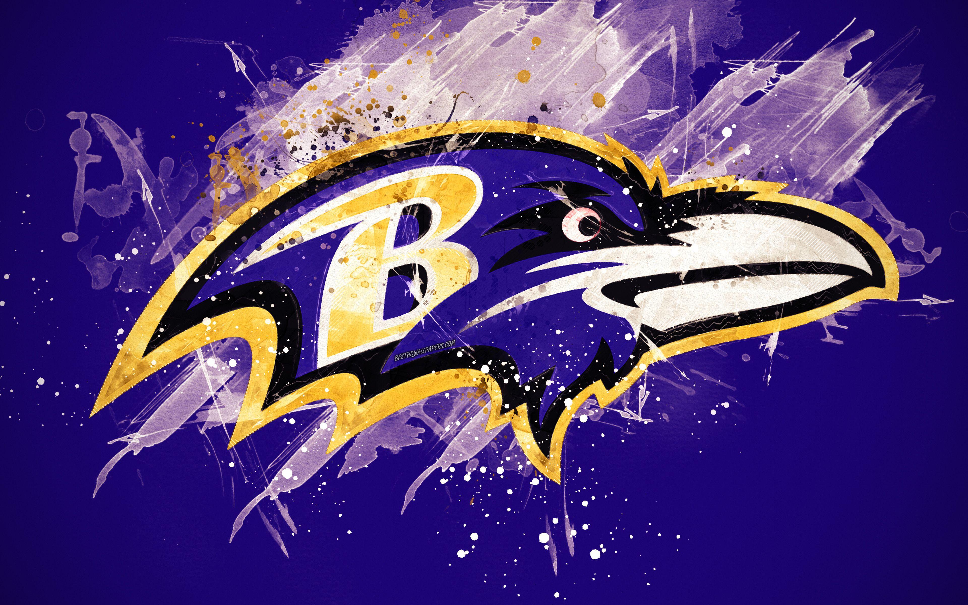 Baltimore Ravens Logo Wallpapers - Top Free Baltimore Ravens Logo  Backgrounds - WallpaperAccess