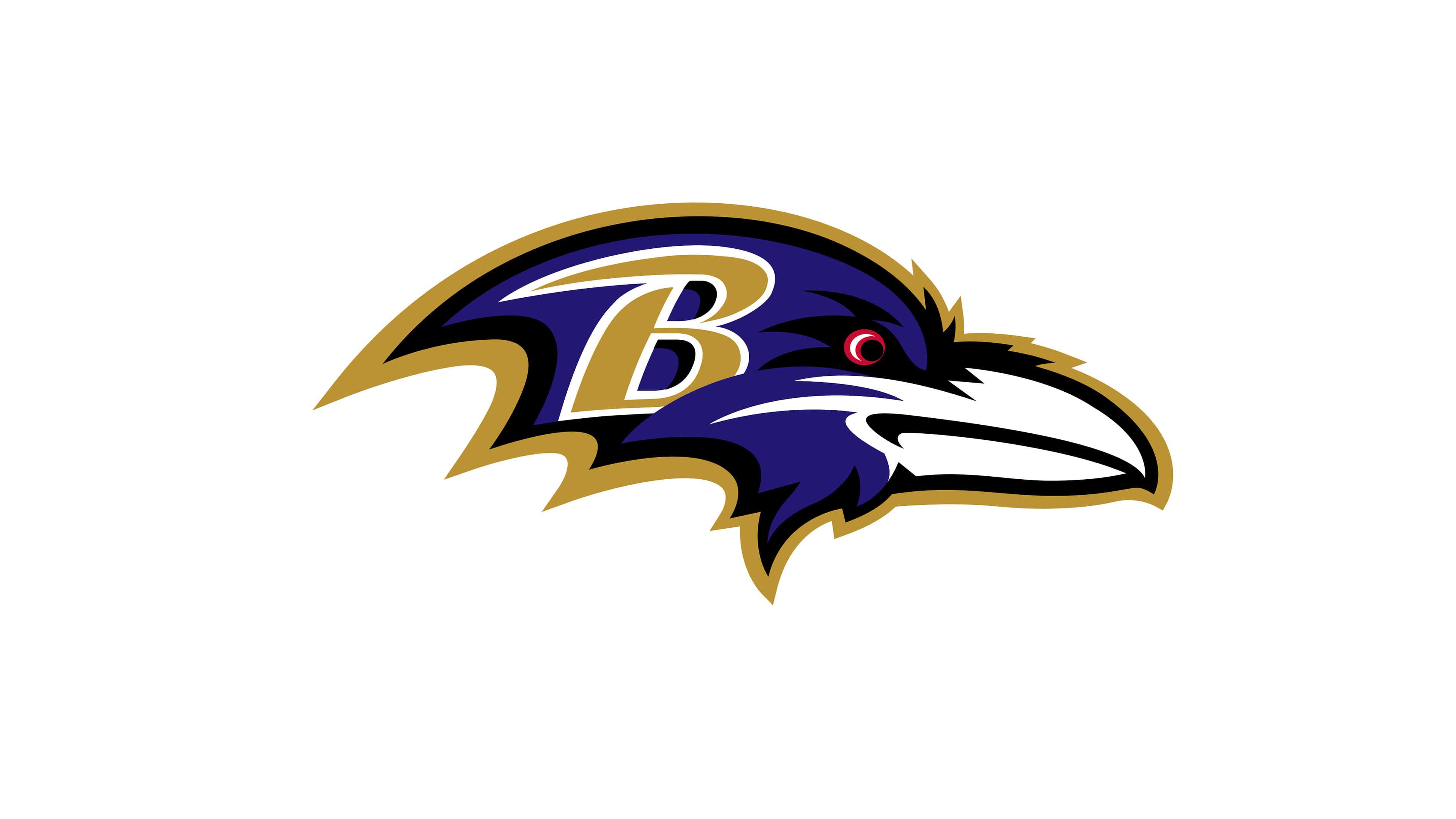 3840x2160 Baltimore Ravens NFL Logo UHD 4K Wallpaper