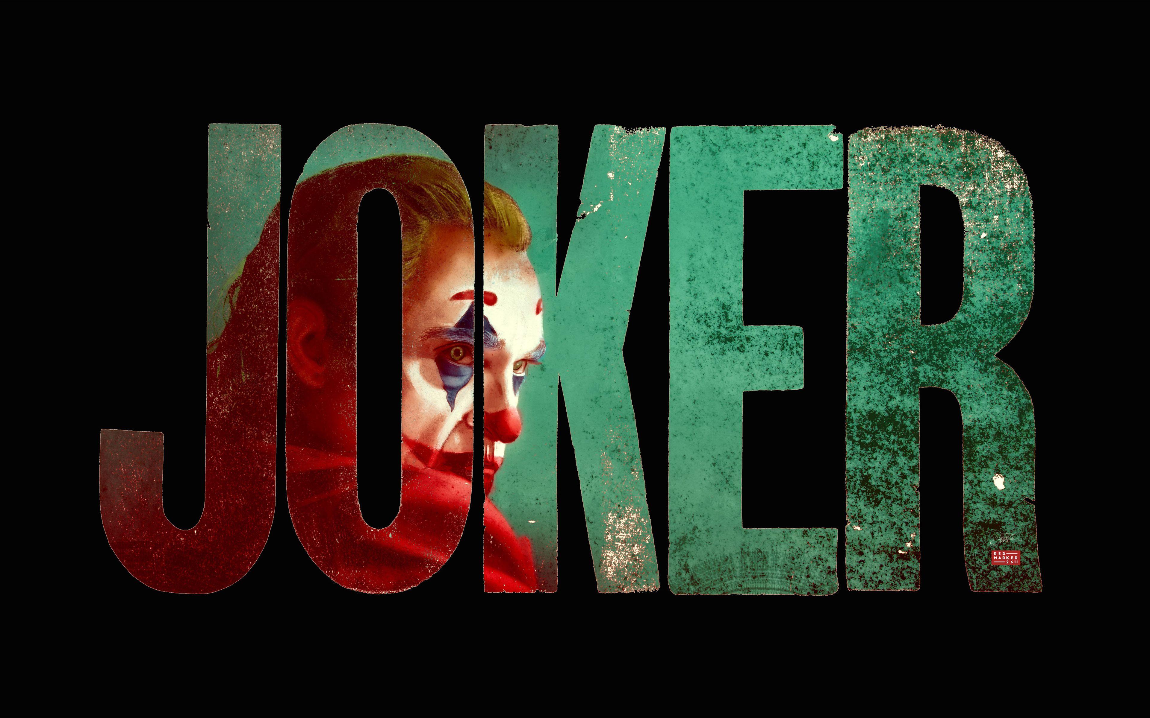 3840x2400 Download wallpaper Joker, 4k, poster, promotional materials