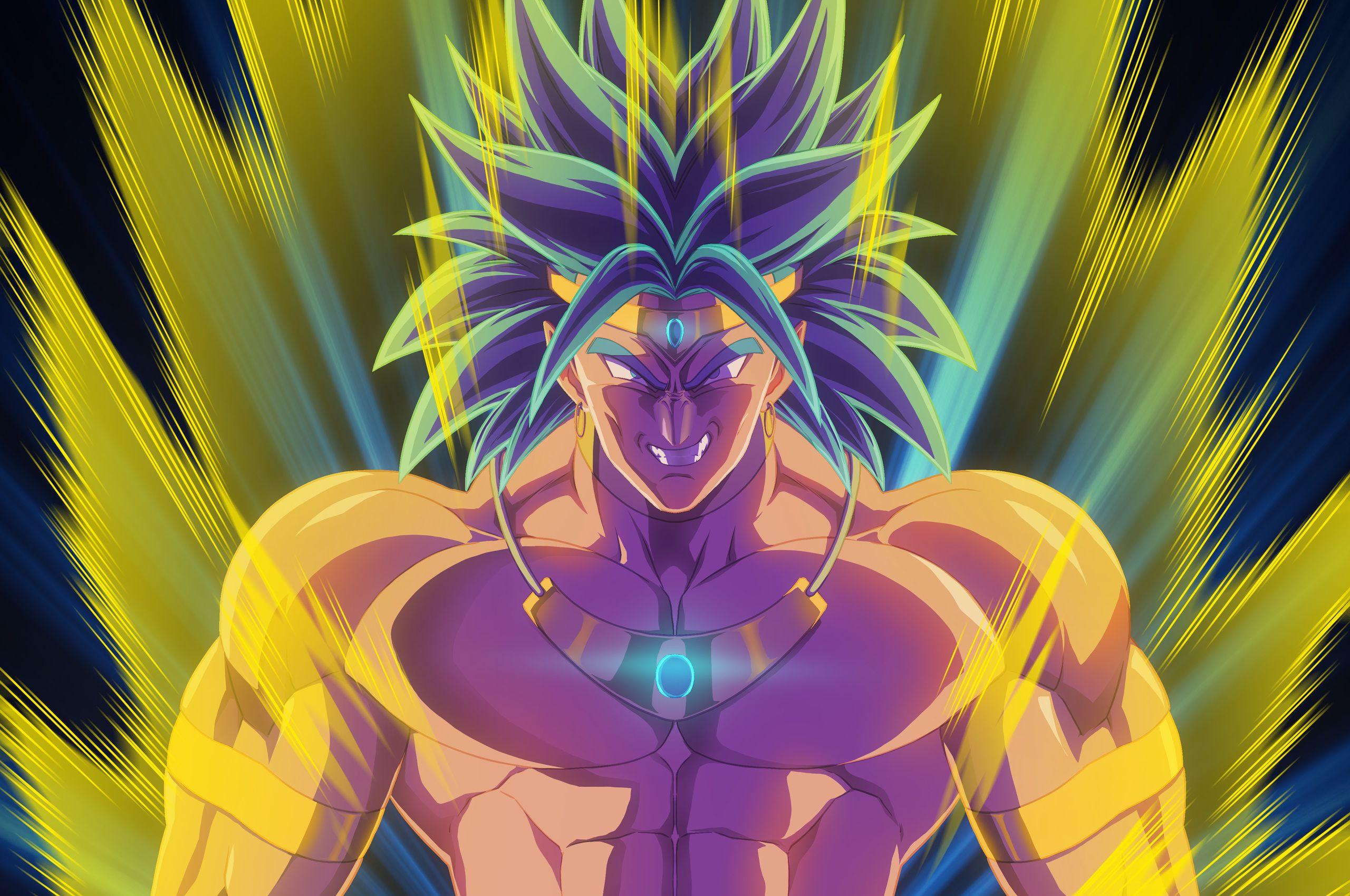 2560x1700 Broly Dragon Ball Z Anime Artwork Chromebook Pixel HD 4k