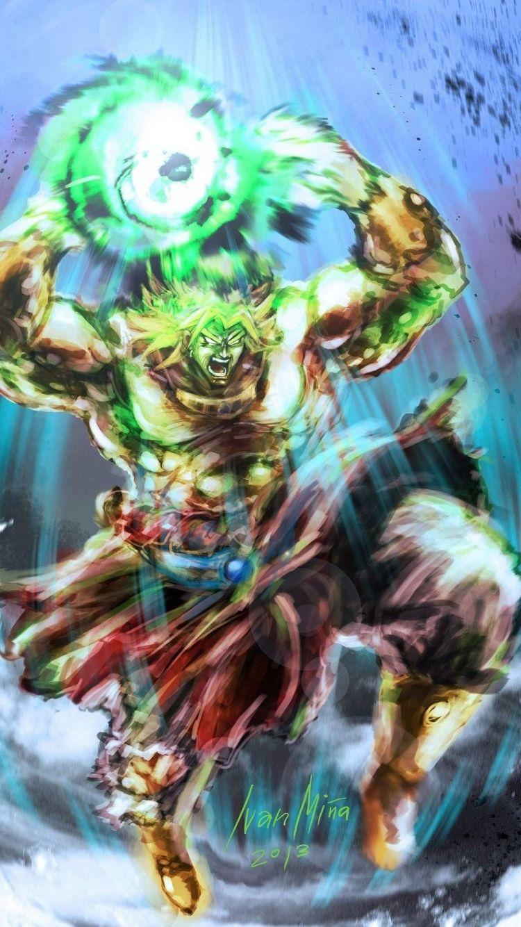 750x1334 Free download Dragon Ball Z Broly Wallpaper Mobile 3Yakp