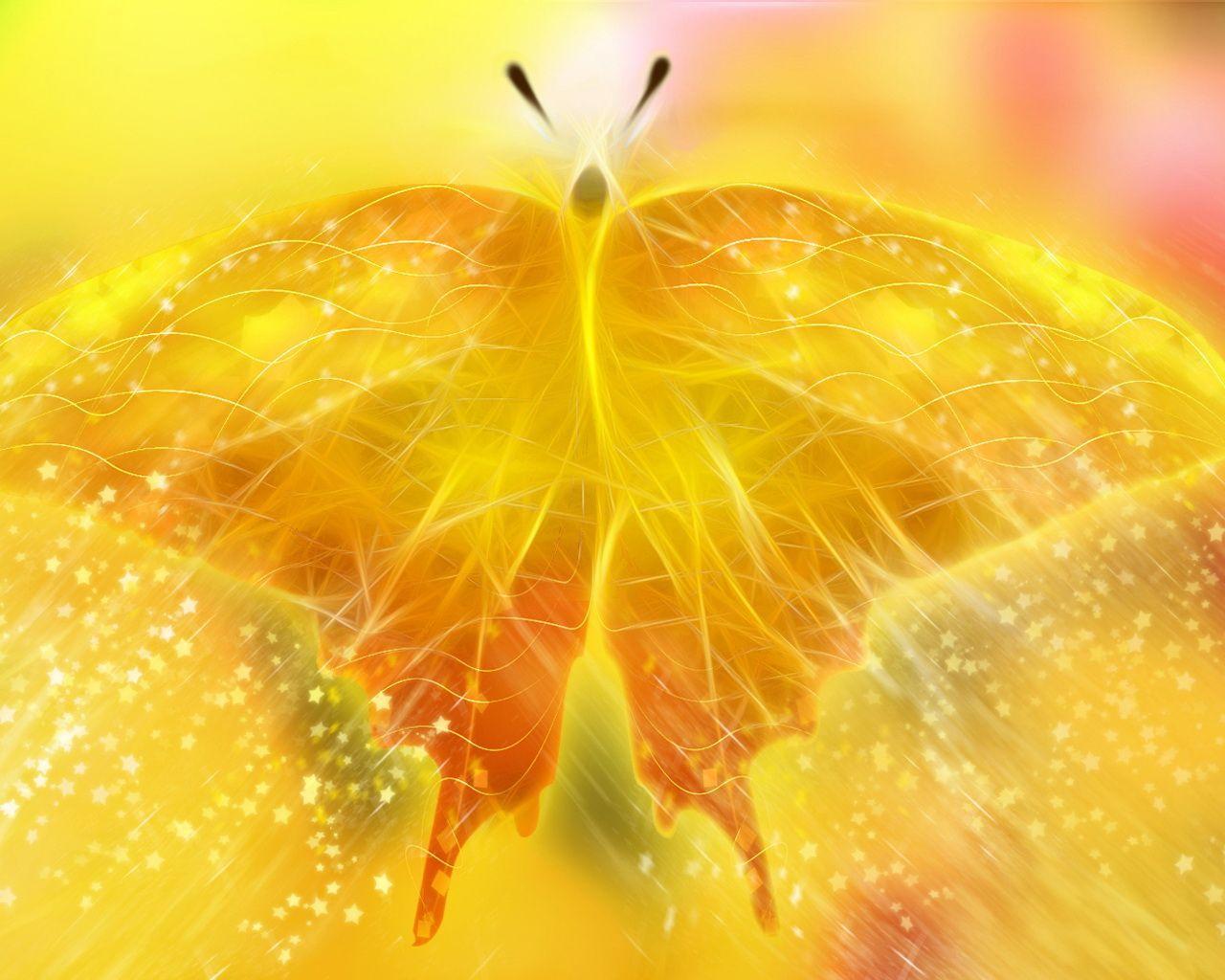 39+ Lovely Yellow Aesthetic Butterflies Draft