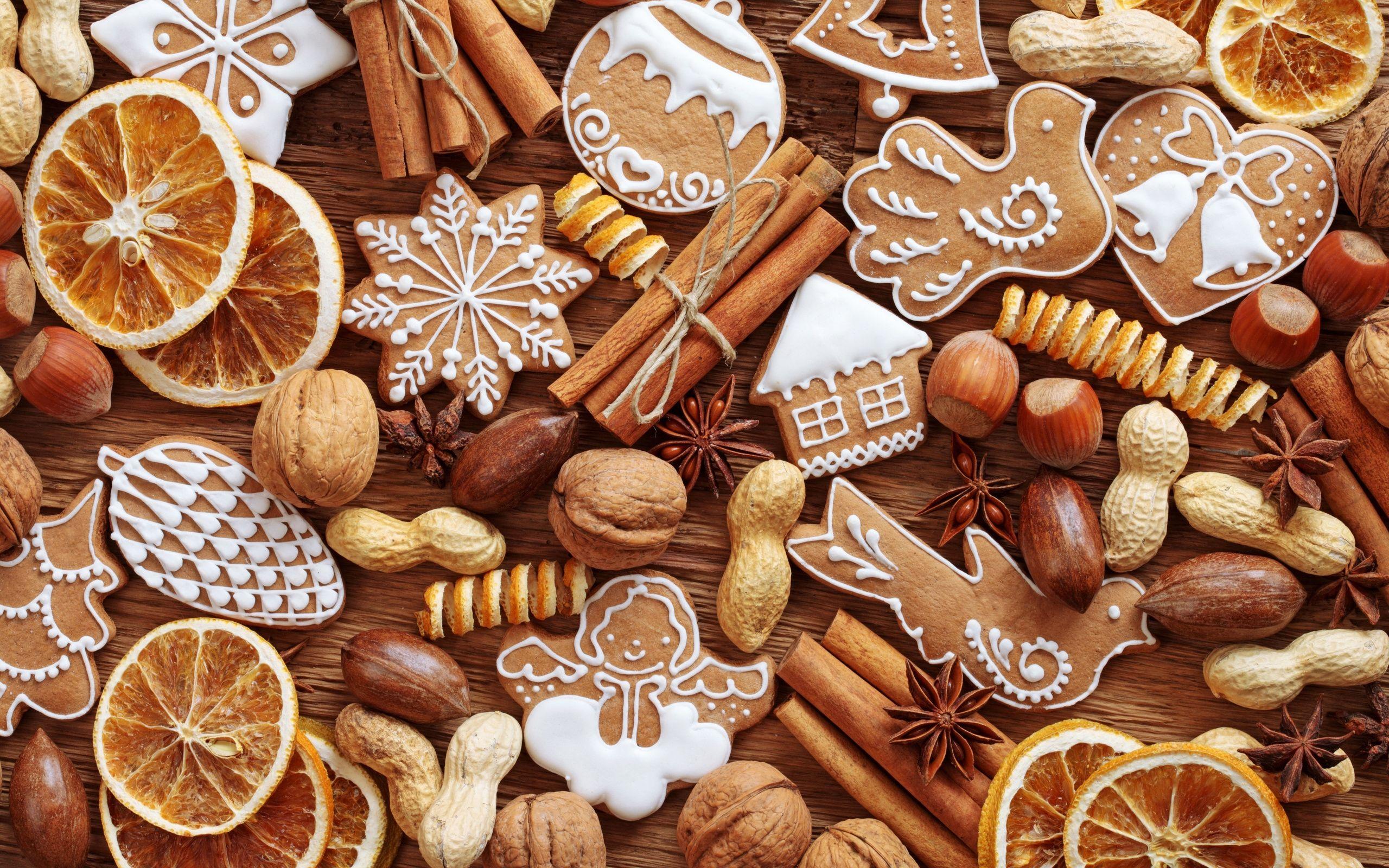 2560x1600 New Year Cakes Wallpaper HD / Desktop and Mobile Background