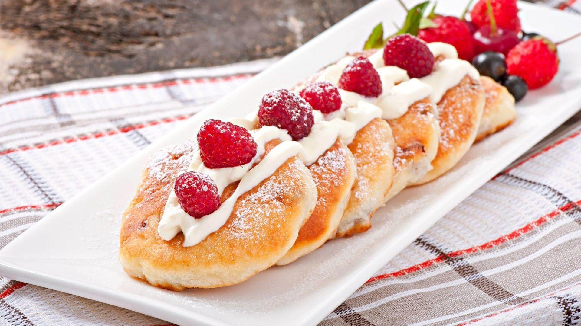 1920x1080 Berries Pastries Dessert Wallpaper