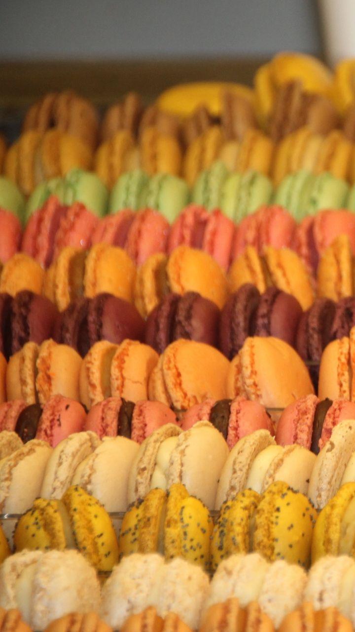 720x1280 Wallpaper Macaron, Cookies, Pastries, Desserts, Frosting