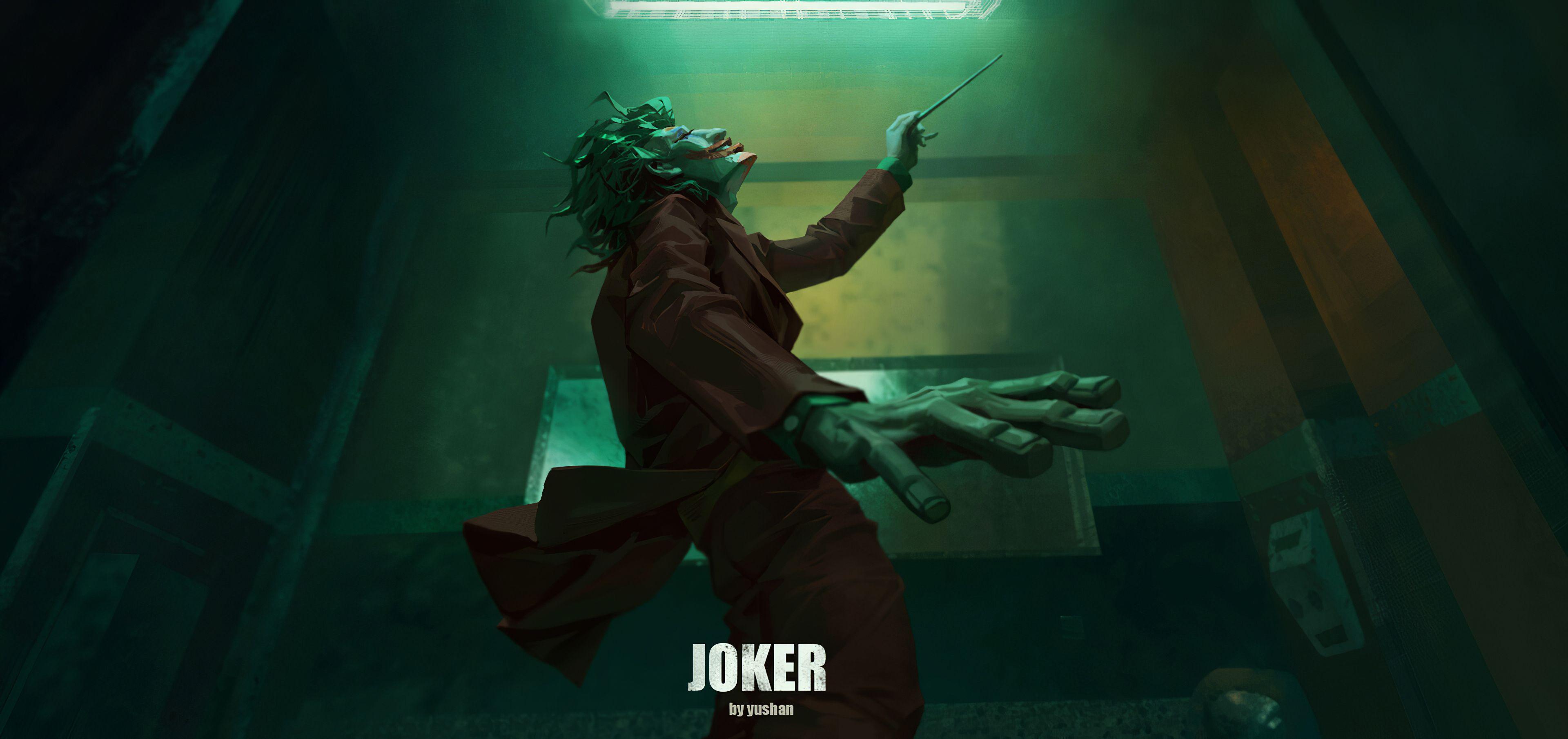 3840x1810 Joker Performer 4k, HD Superheroes, 4k Wallpaper, Image