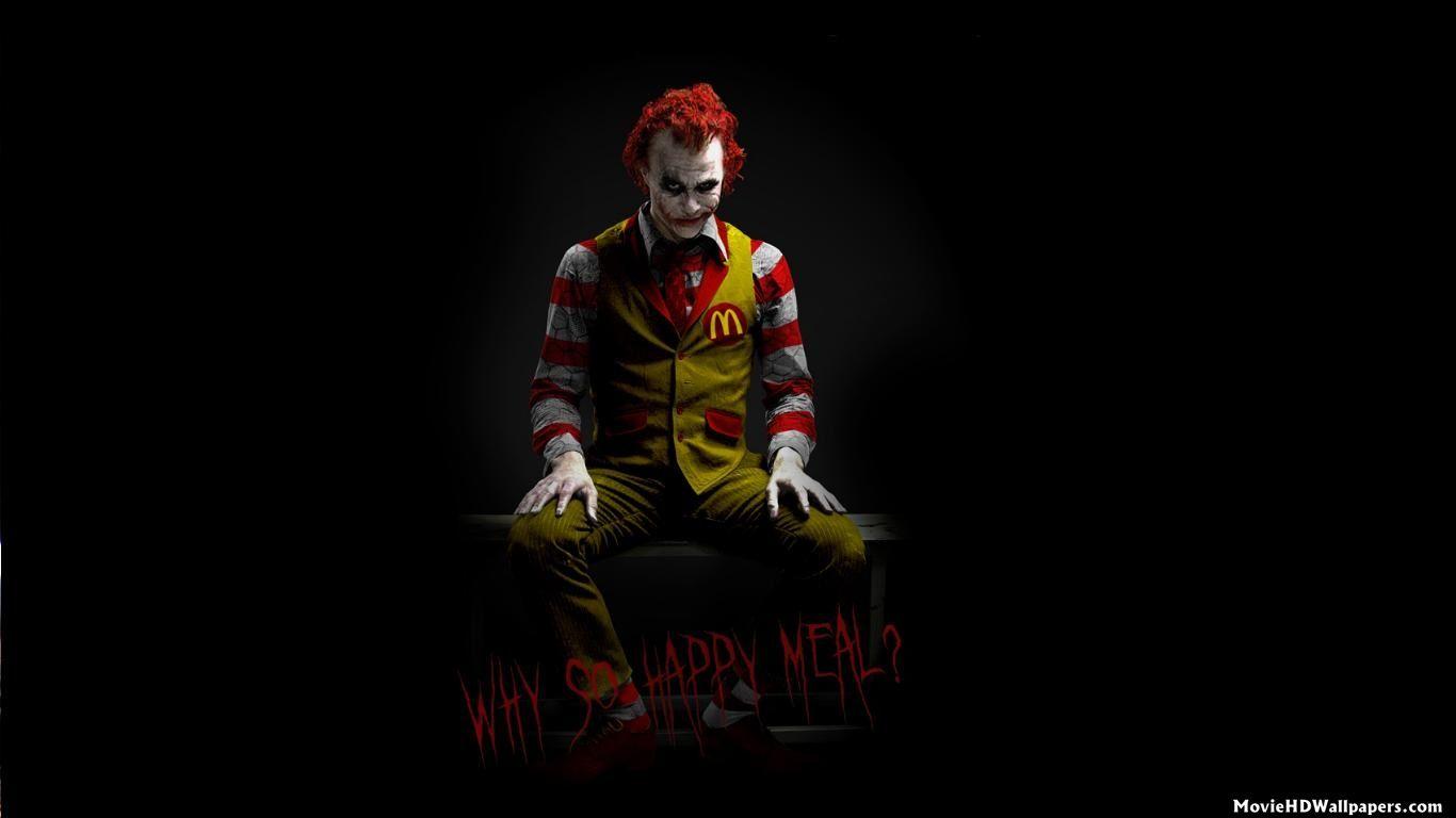 1366x768 Joker Computer Wallpaper