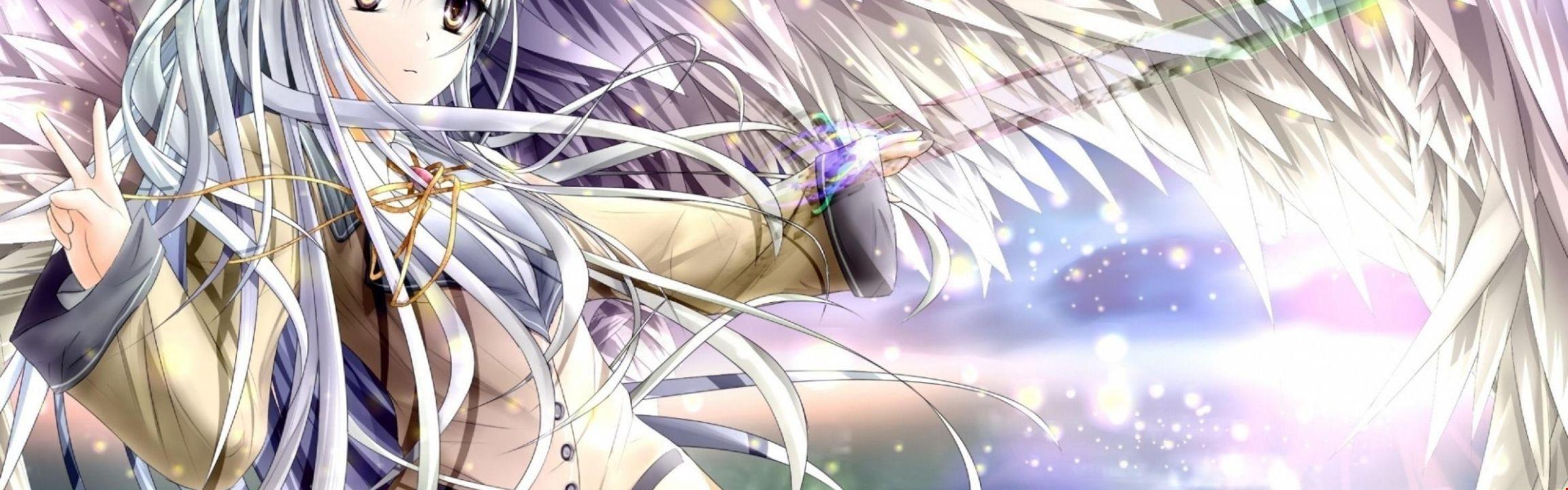 2304x720 5k anime, Angel Beats Girl Background. HD Wallpaper 5k