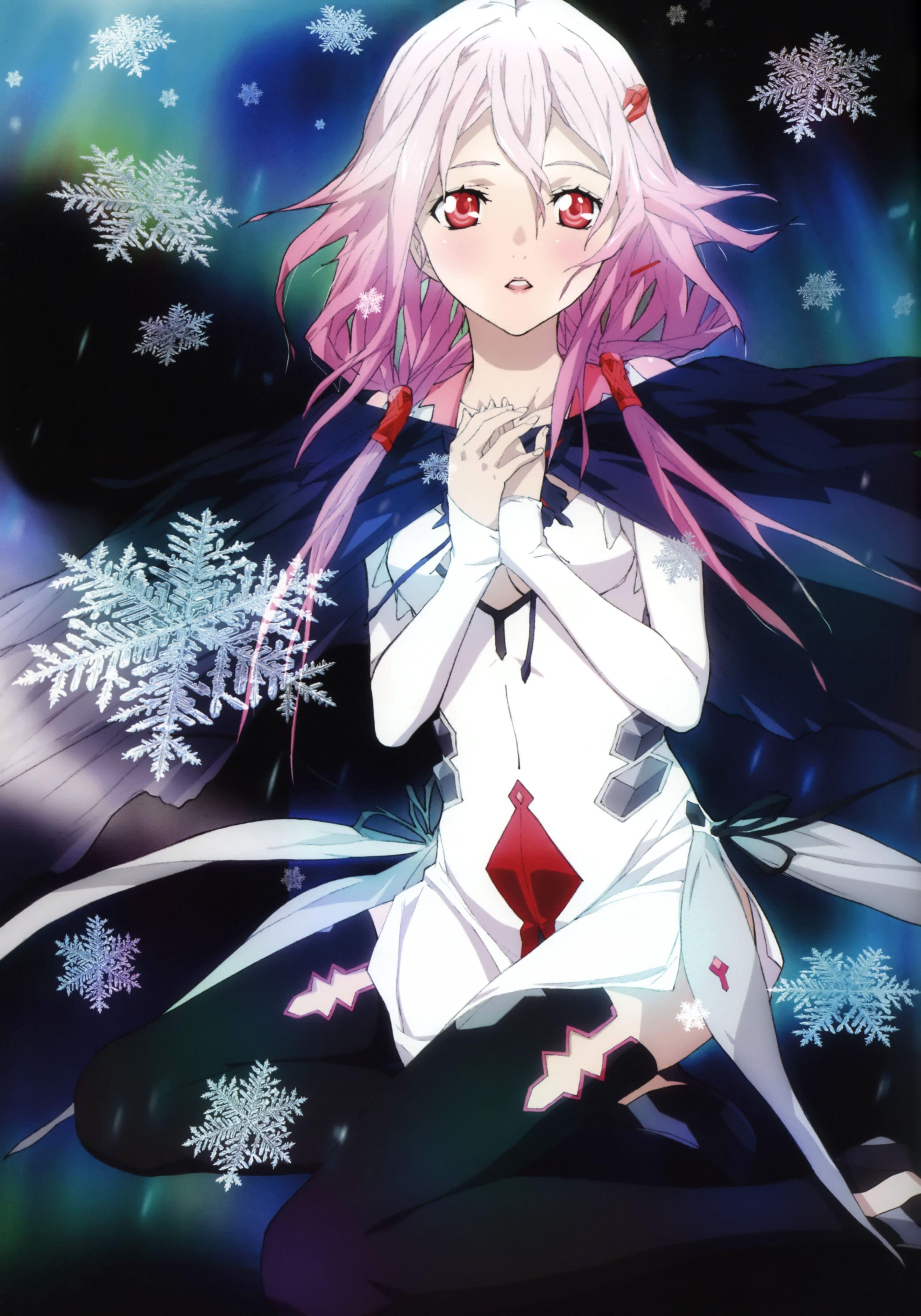 3163x4521 Yuzuriha Inori/. Guilty crown wallpaper