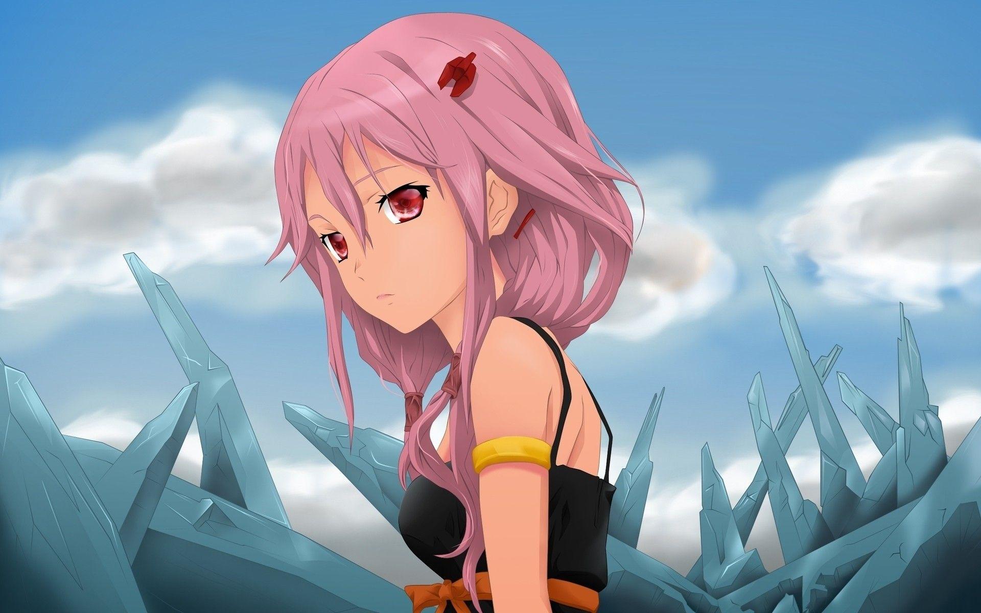 1920x1200 Guilty Crown Inori Yuzuriha