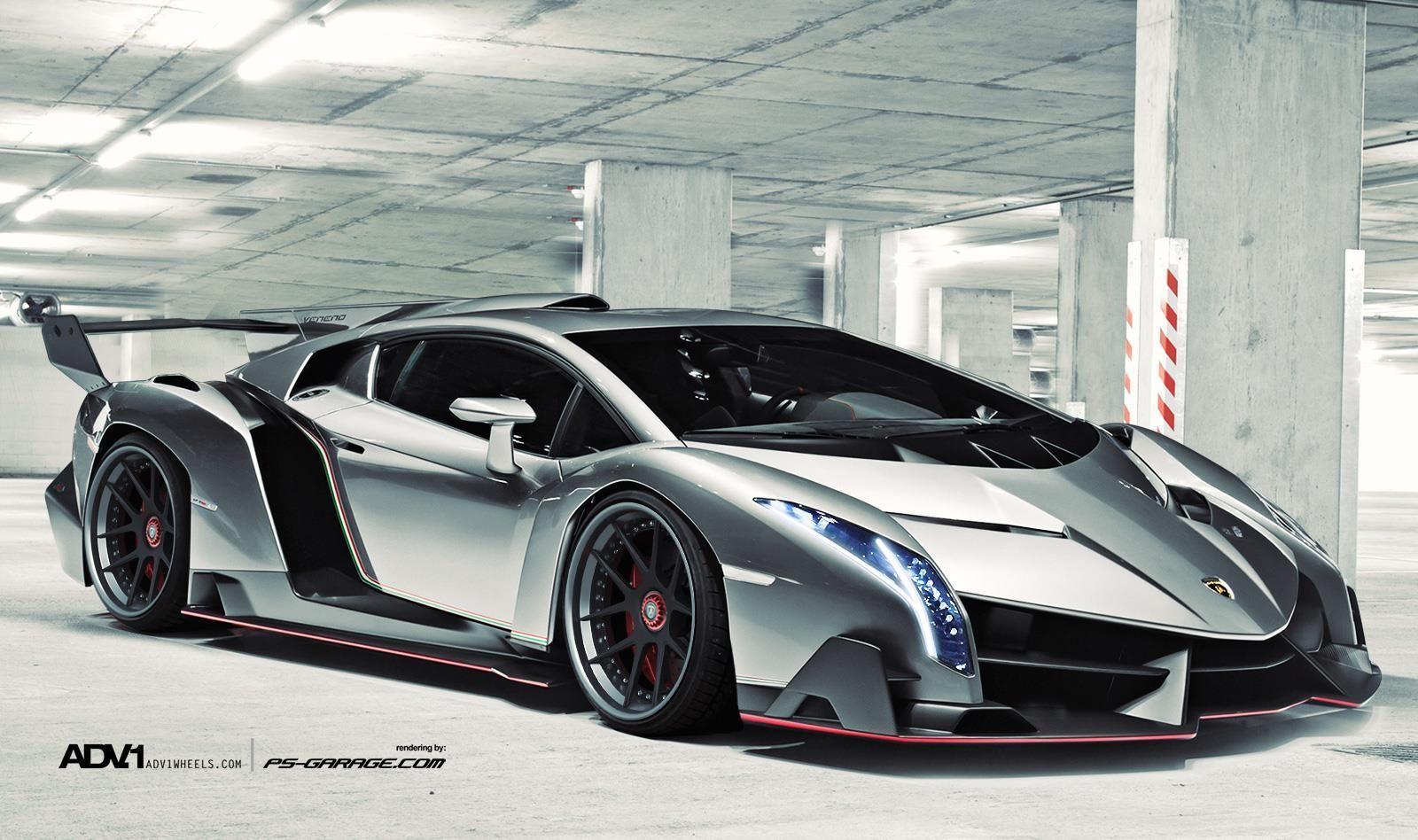 1600x948 Lamborghini Veneno Chrome. Sports Cars. Lamborghini