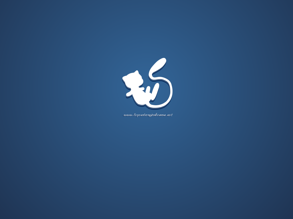 1024x768 Pokemon Mew Wallpaper