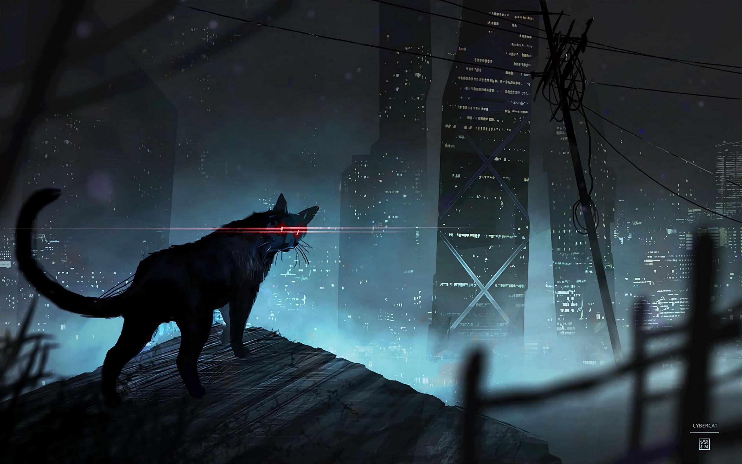 Black Cat Art Wallpapers - Top Free Black Cat Art Backgrounds