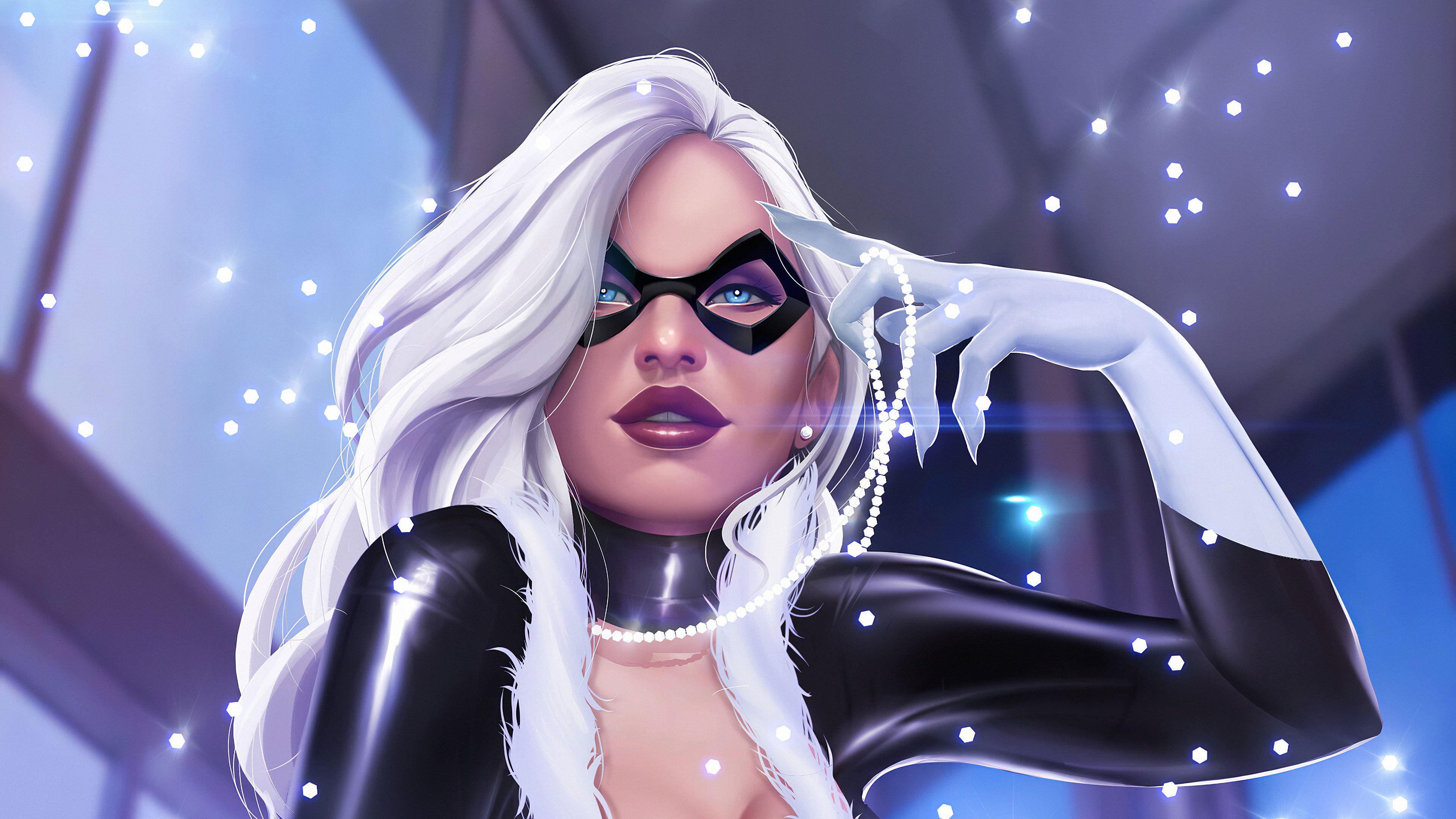 3840x2160 Wallpaper 4k Black Cat Art Black Cat 4k wallpaper, Black Cat