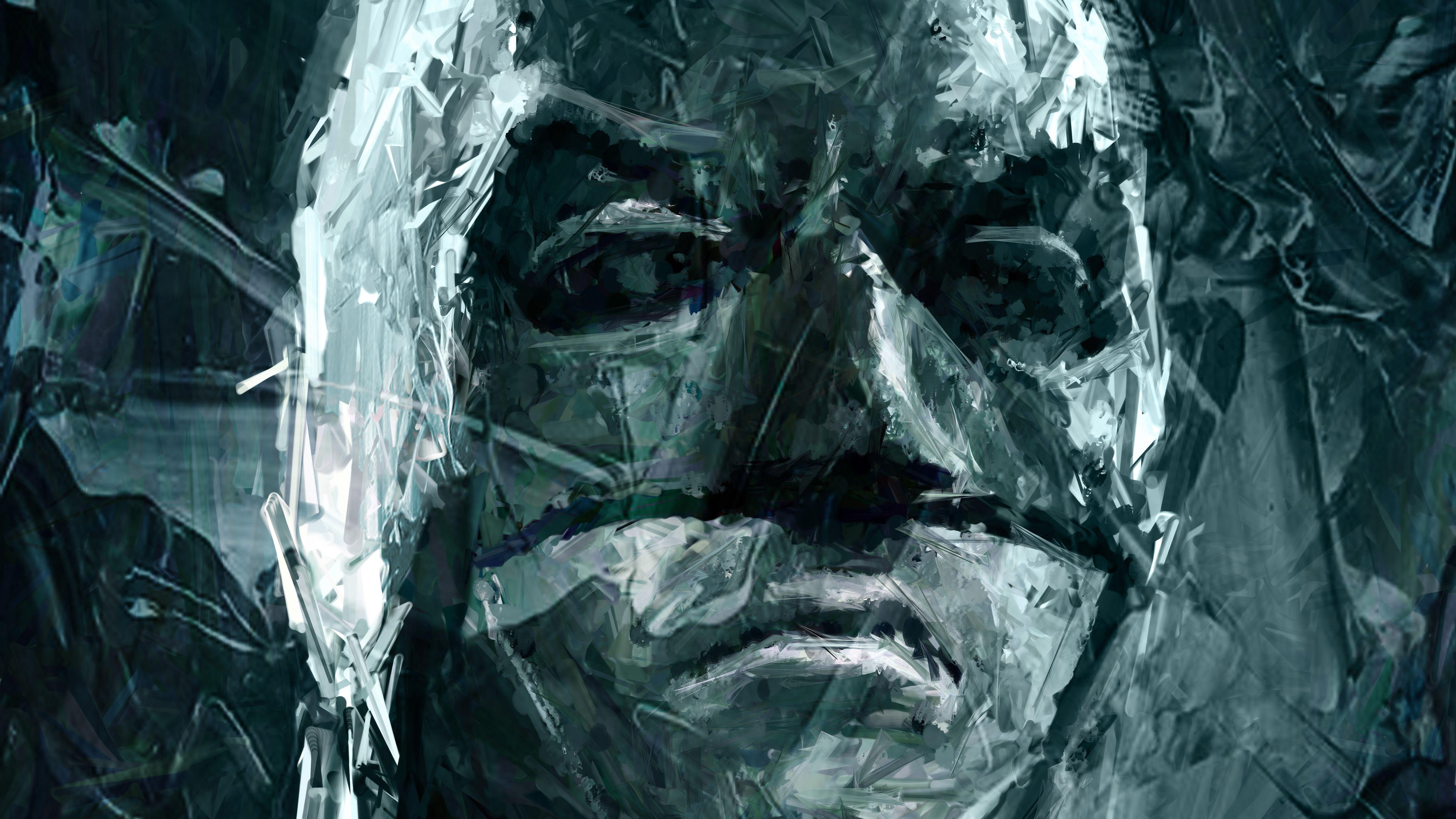 4961x2791 Batman Closeup Portrait, HD Superheroes, 4k Wallpaper, Image