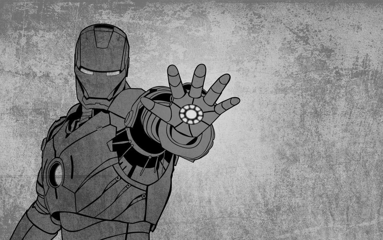 1280x804 Iron Man Grunge Artwork wallpaper. Iron Man Grunge Artwork stock