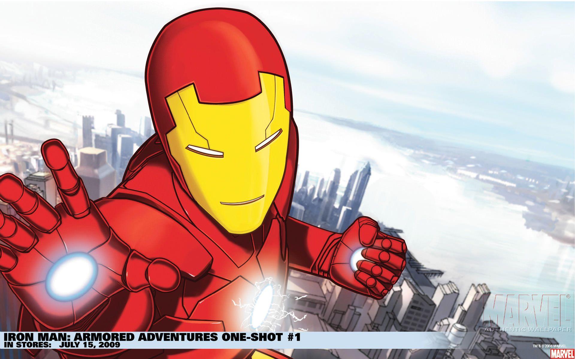 1920x1200 Iron Man Armored Adventures Wallpaper