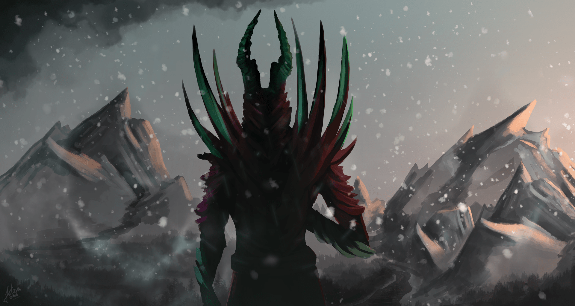 1920x1024 4K Ultra HD Terrorblade (Dota 2) Wallpaper