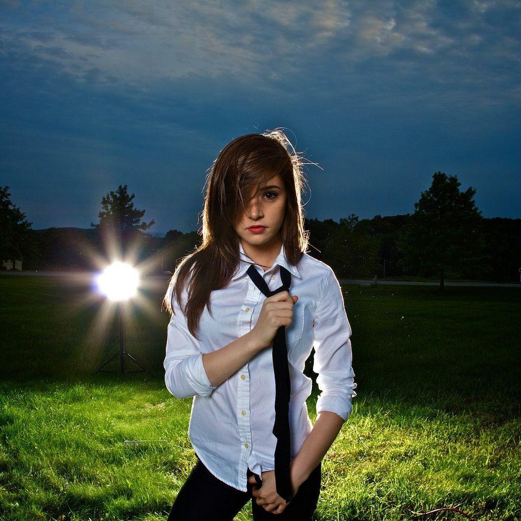 1024x1024 Chrissy Costanza White Shirt And Black Tie Photohoot Picture