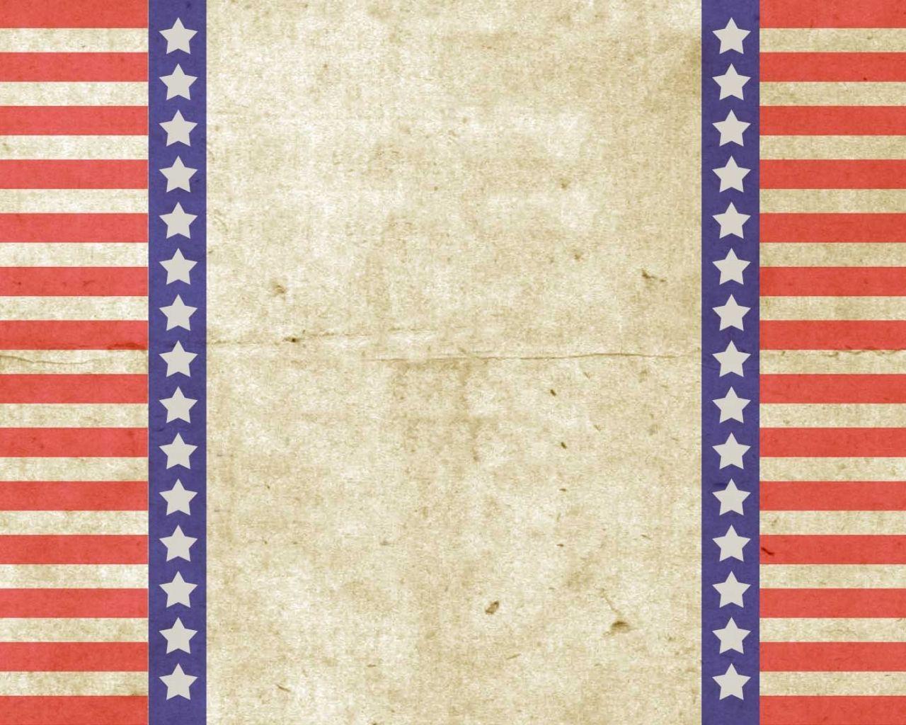 1280x1024 Free download Stars and Stripes Blogger Layout [1450x1100]