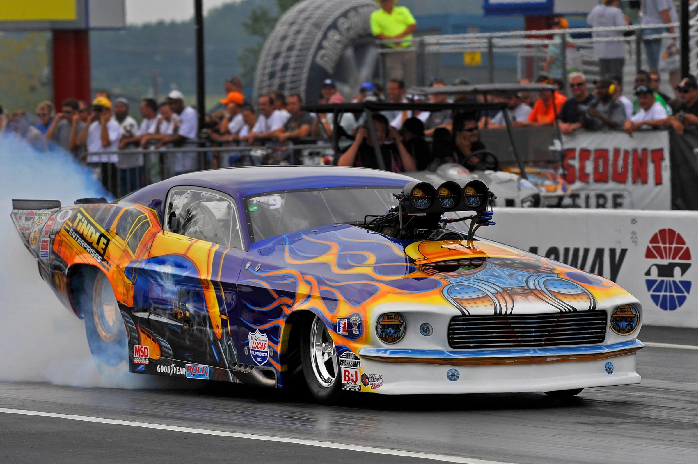 2399x1596 drag racing wallpaper.. Mustang NHRA classic muscle drag race