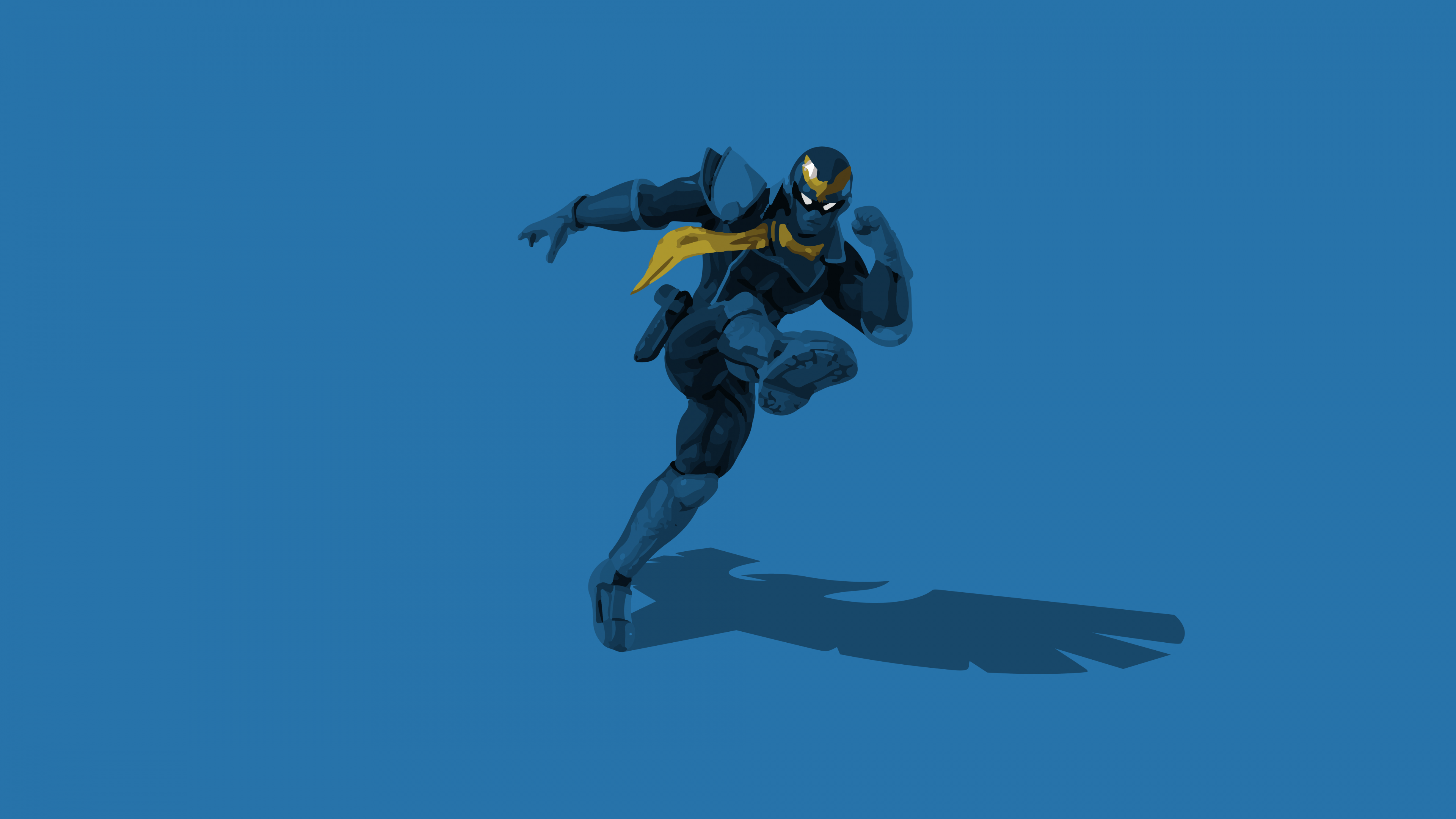 3840x2160 Desktop Wallpaper Sam Wilson, Falcon, Marvel Comics, Minimal