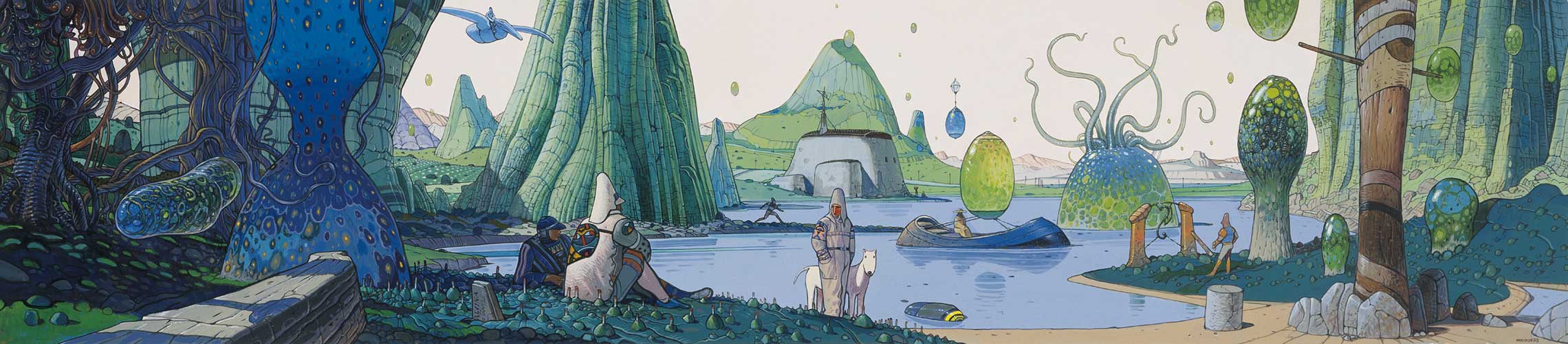 2280x500 The Art of Jean Giraud aka Mœbius